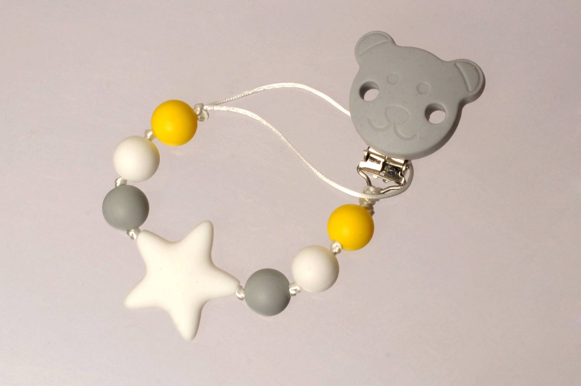 Chupetero Silikon, Baby Chupetero, Silikon Bär Schnuller, Stern Baby-Zähne, Baby-Clip, Grau Clip, Entspannung Chupetero Silikon, Baby Chupetero, Silikon Bär Schnuller, Stern Baby-Zähne, Baby-Clip, Grau Clip, Entspannung von Etsy - Ninosbcn
