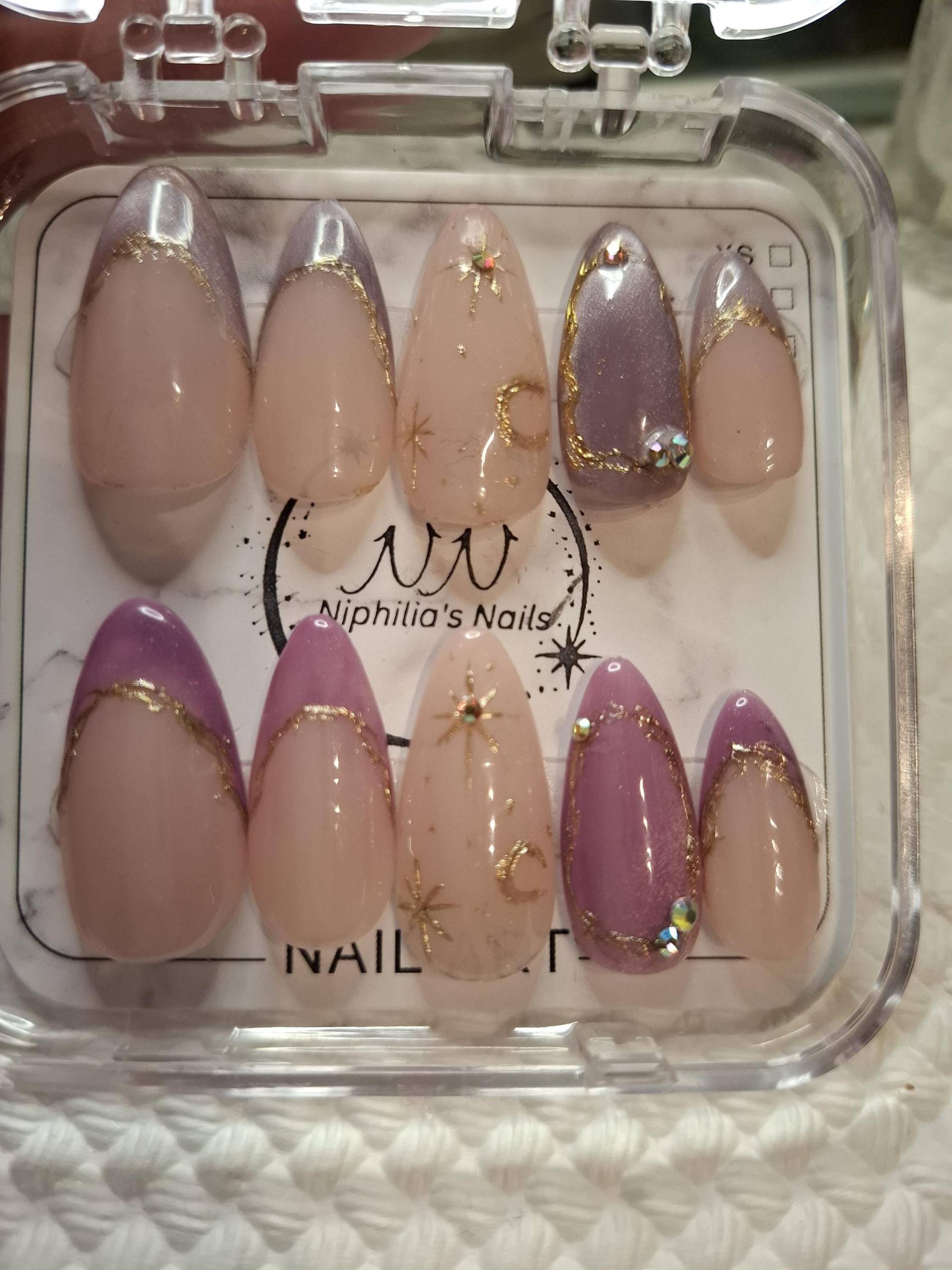 Press On Nägel, Cat Eye, Chrome, Universe Nailart, Prinzessin, Galaxy, Press Nails Press On Nägel, Cat Eye, Chrome, Universe Nailart, Prinzessin, Galaxy, Press Nails von Etsy - NiphiliasNails