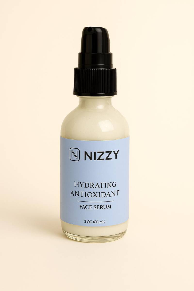 Feuchtigkeitsspendendes Antioxidans Gesichtsserum - Vitamin A, C, B3, Coq10, Dmae Anti-Aging Feuchtigkeitscreme Für Strahlende Haut Vegane & von Etsy - NizzyNaturals