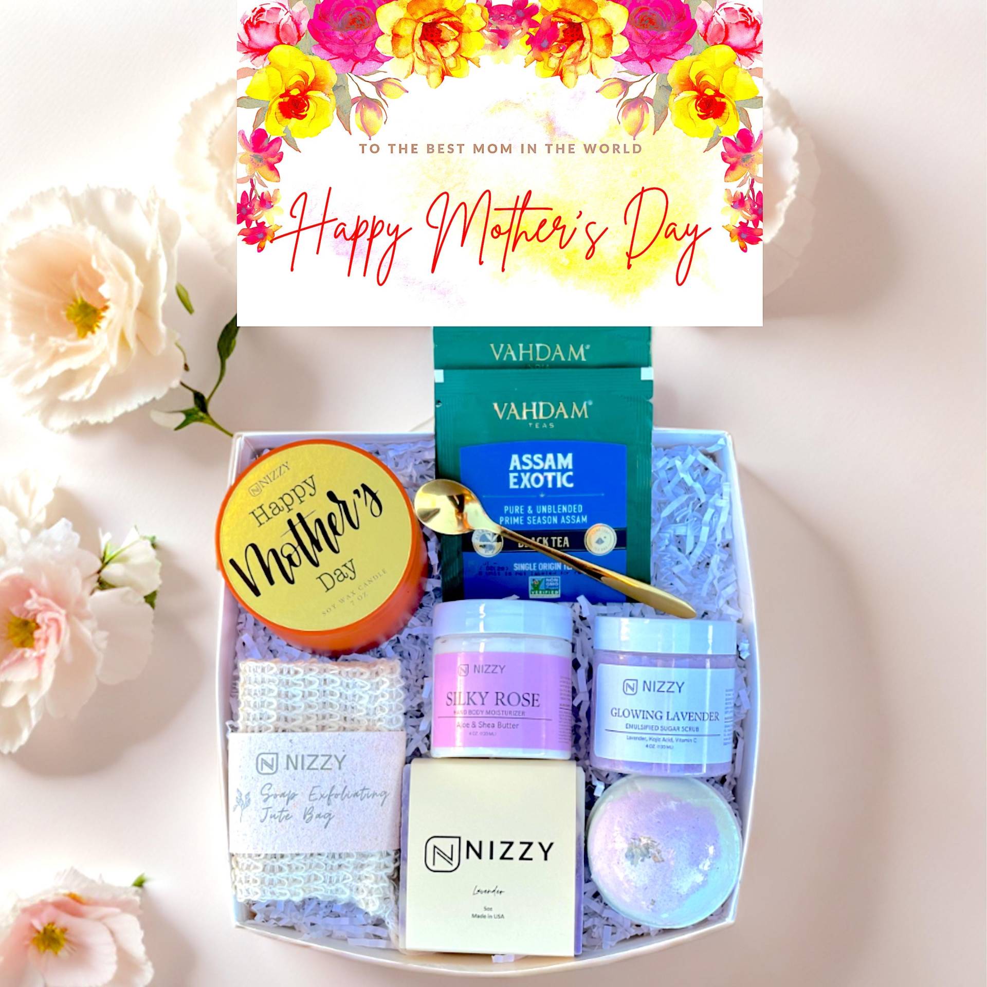 Muttertagsgeschenk, Spa-Box Für Frauen, Geschenk Mama, Spa-Geschenkkorb, Pflegepaket Verwöhngeschenk Entspannungsgeschenk Mama Muttertagsgeschenk, Spa-Box Für Frauen, Geschenk Mama, Spa-Geschenkkorb, Pflegepaket Verwöhngeschenk Entspannungsgeschenk Mama von Etsy - NizzyNaturals