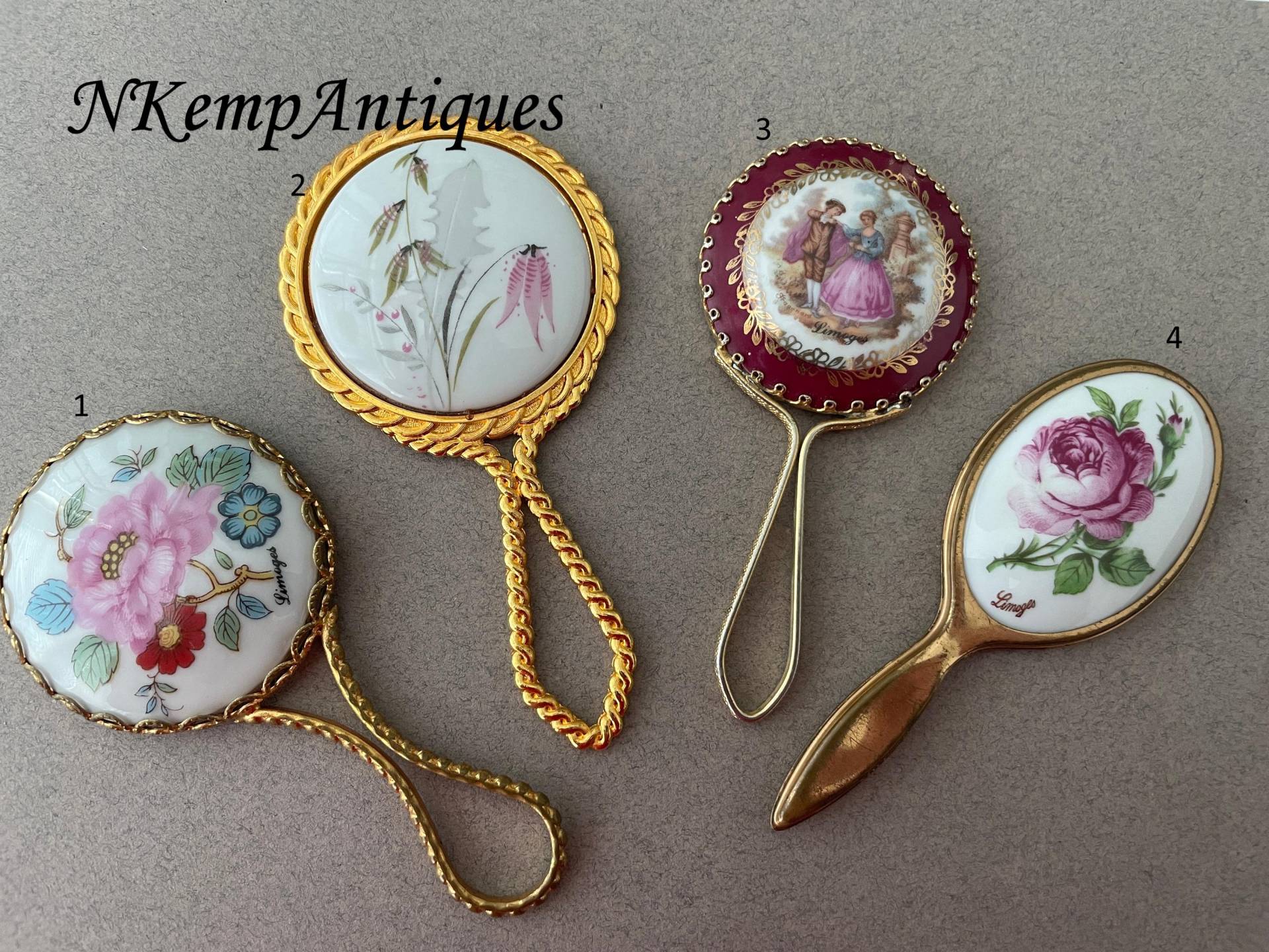 Alter Limoges Spiegel Alter Limoges Spiegel von Etsy - Nkempantiques