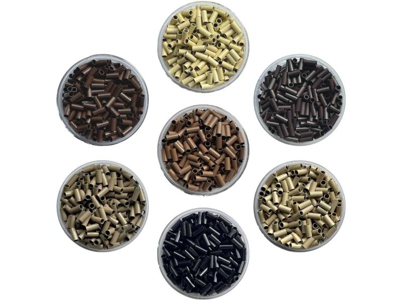 Kupferrohre Ringe Links Für Stick I-Tip Haarverlängerungen 1G Perlen 8 Farben 200/400/1000 von Etsy - No1HairExtensions
