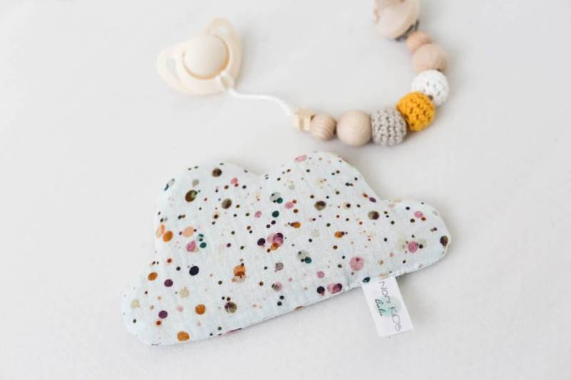 Dinkel Wärmekissen Wolke Splashes | Nonikids Berlin von Etsy - NoniKidsBerlin