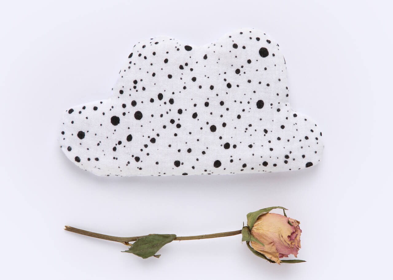 Wärmekissen Wolke Polka Dots Aus Baumwolle Und Bio - Dinkel | Nonikids Berlin von Etsy - NoniKidsBerlin