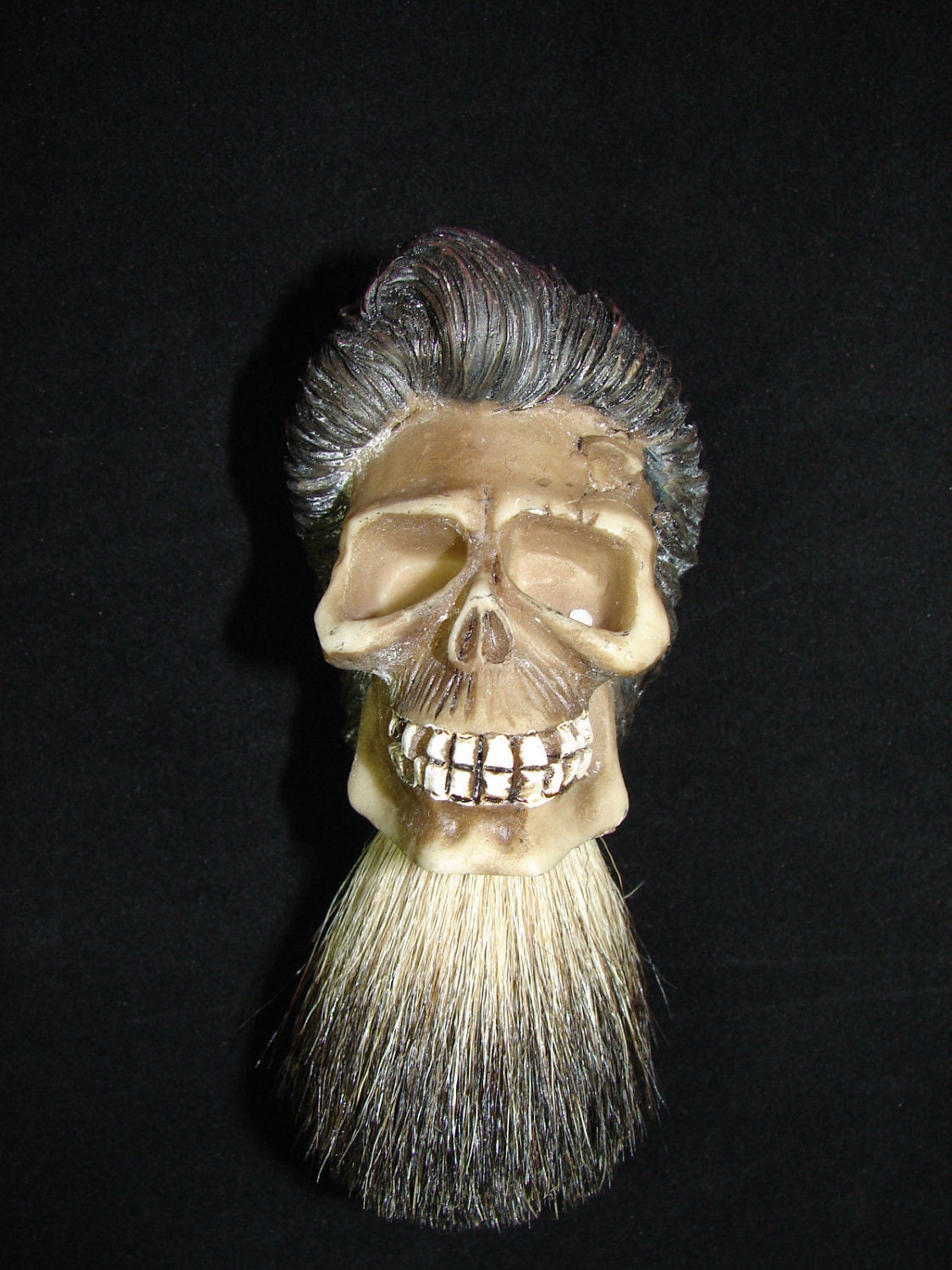 Dachshaar Benutzerdefinierte Rasierpinsel Skull Design Barber Shop Shave Neues Sammlerstück von Etsy - NorCalSpeed707