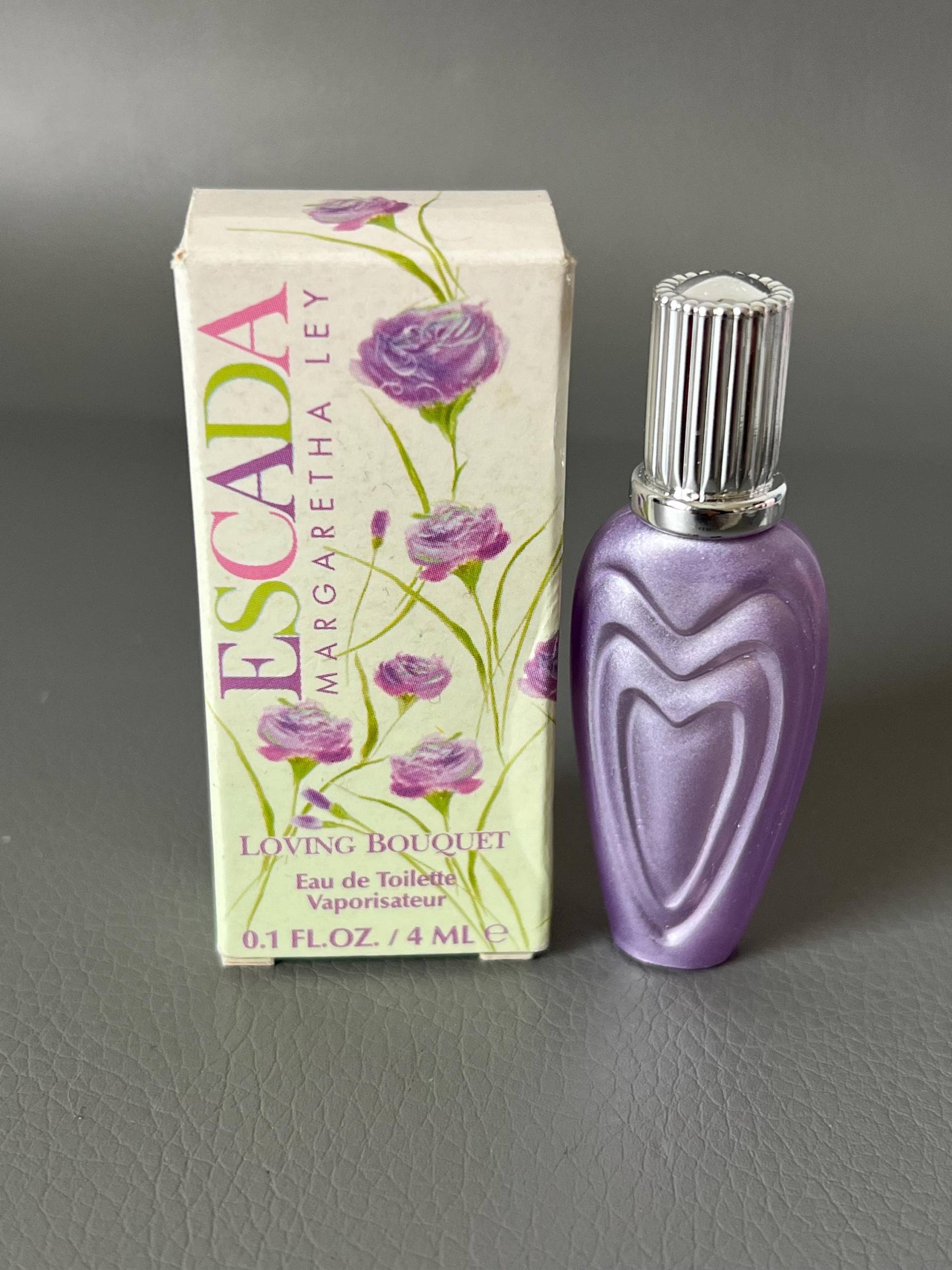 Escada Margaretha Ley Loving Bouquet 0, 1 Oz 4 Ml Miniature Edt Vintage von Etsy - NostalgiaBoutiqueR