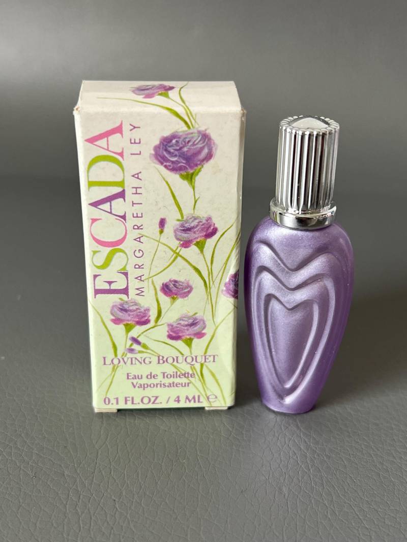 Escada Margaretha Ley Loving Bouquet 0, 1 Oz 4 Ml Miniature Edt Vintage von Etsy - NostalgiaBoutiqueR
