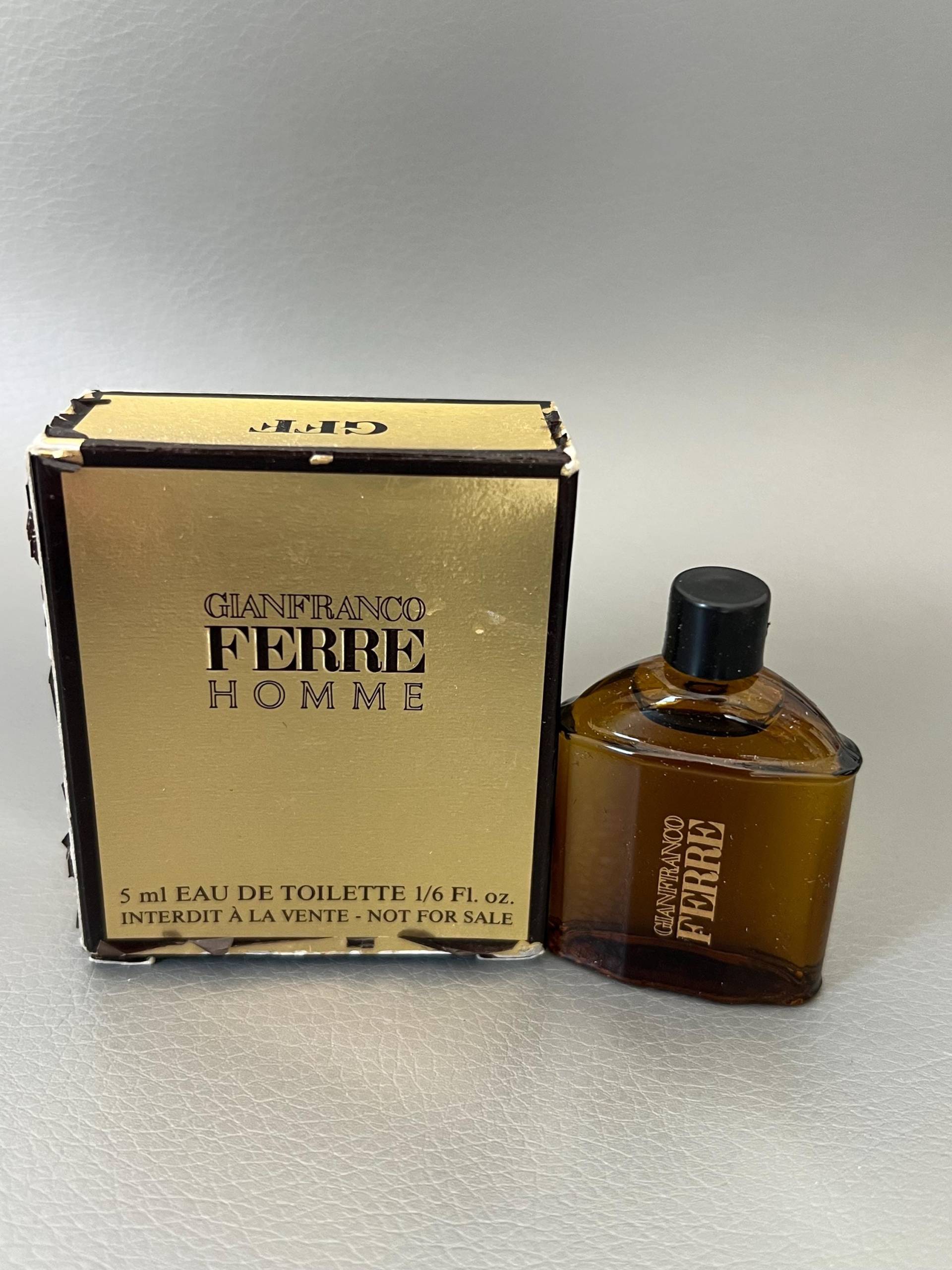 Gianfranco Ferre Homme Eau De Toilette 5 Ml. 1/6 Fl.oz. Herrenparfum von Etsy - NostalgiaBoutiqueR