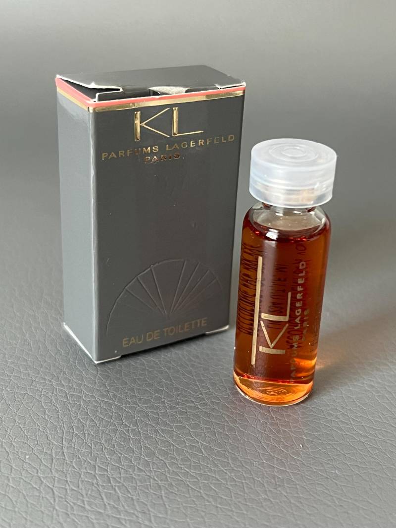 Karl Lagerfeld Kl Edt 5Ml Miniatur Vintage 1980Er Jahre von Etsy - NostalgiaBoutiqueR