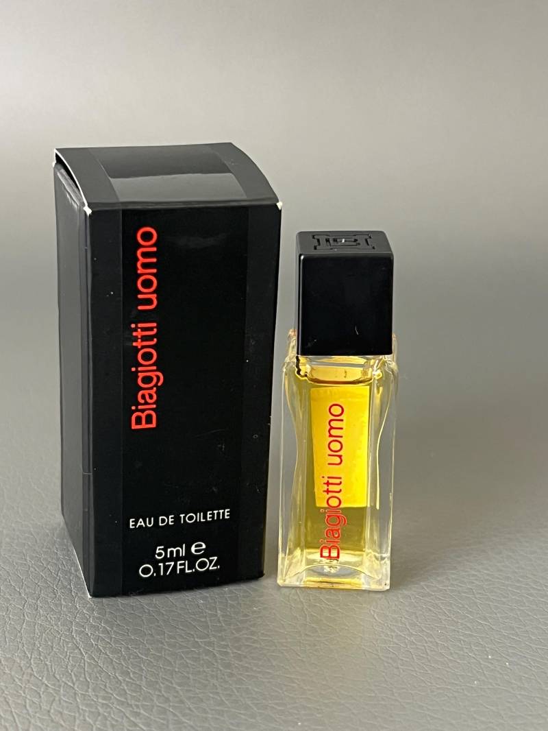 Laura Biagiotti Uomo Vintage Mini Eau Toilette Miniatur Parfüm 5Ml. 500 Ml von Etsy - NostalgiaBoutiqueR