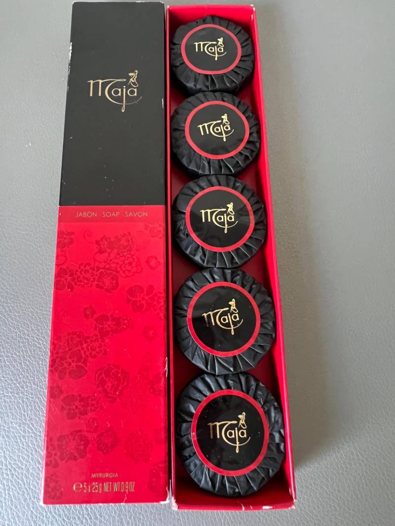 Maja Von Myrurgia 5 X 25 G Parfümierte Seife, Aufbewahrt in Der Originalverpackung Maja Von Myrurgia 5 X 25 G Parfümierte Seife, Aufbewahrt in Der Originalverpackung von Etsy - NostalgiaBoutiqueR