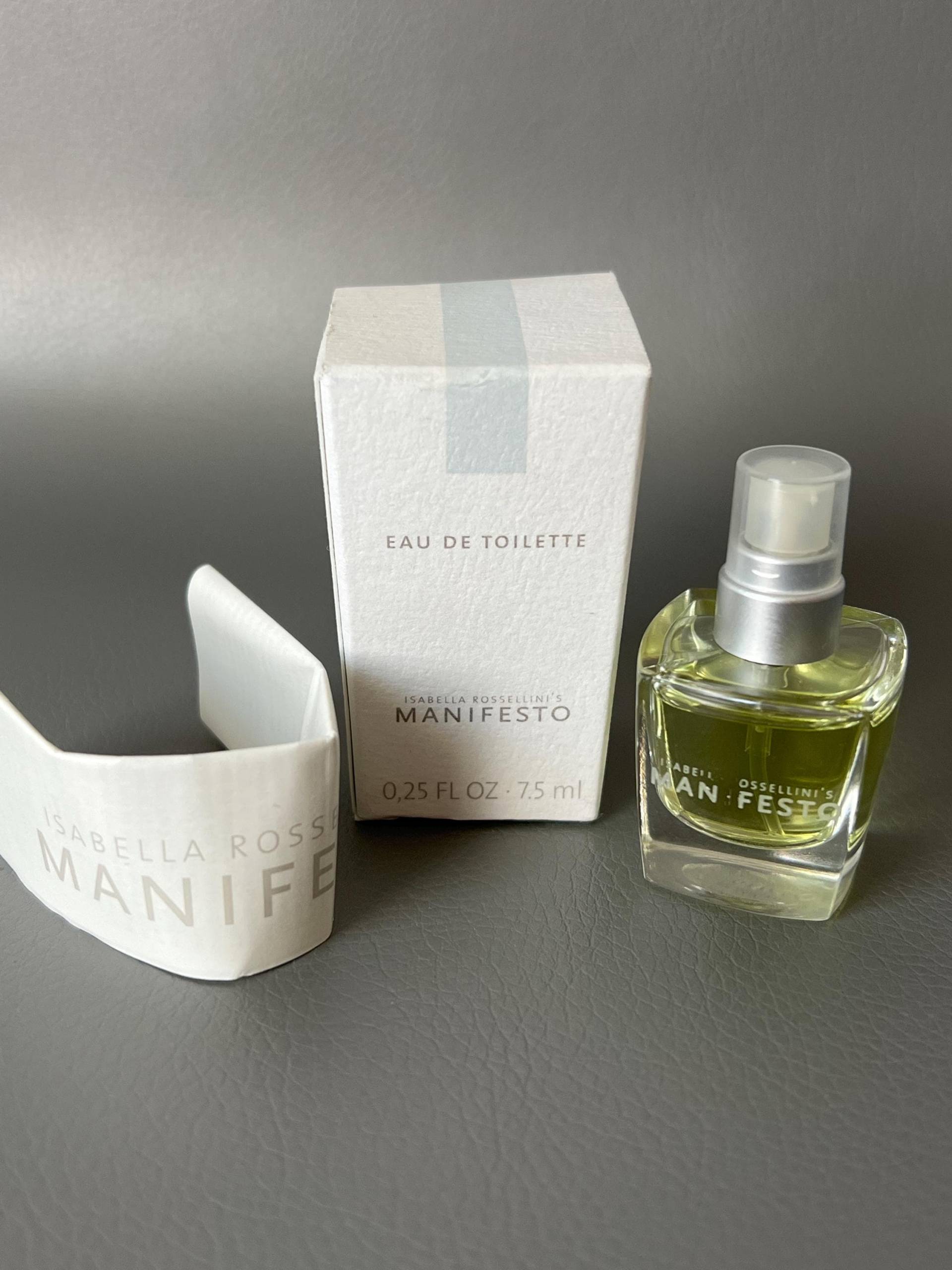 Manifest Von Isabella Rosselini 0, 75 Ml Eau De Toilette Spray von Etsy - NostalgiaBoutiqueR