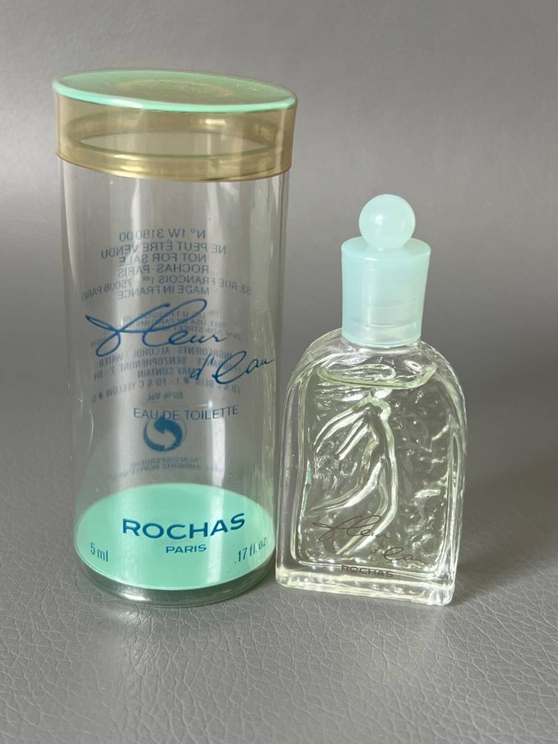 Mini Parfüm Miniature Parfum Fleur D Eau De Rochas Eau Toilette 5 Ml 0.17 Fl.oz von Etsy - NostalgiaBoutiqueR