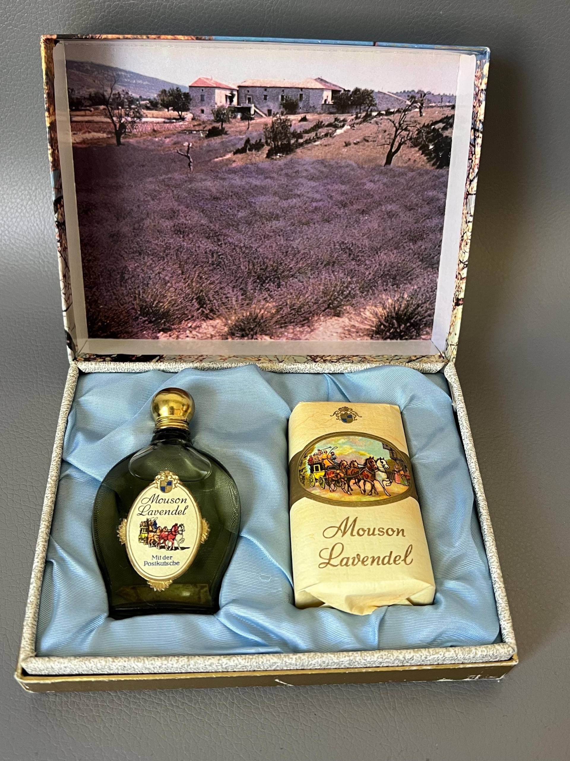 Mouson Lavendel Mit Dem Mailcoach Boxed Set Parfüm 18 Ml Und Seife Vintage Mouson Lavendel Mit Dem Mailcoach Boxed Set Parfüm 18 Ml Und Seife Vintage von Etsy - NostalgiaBoutiqueR