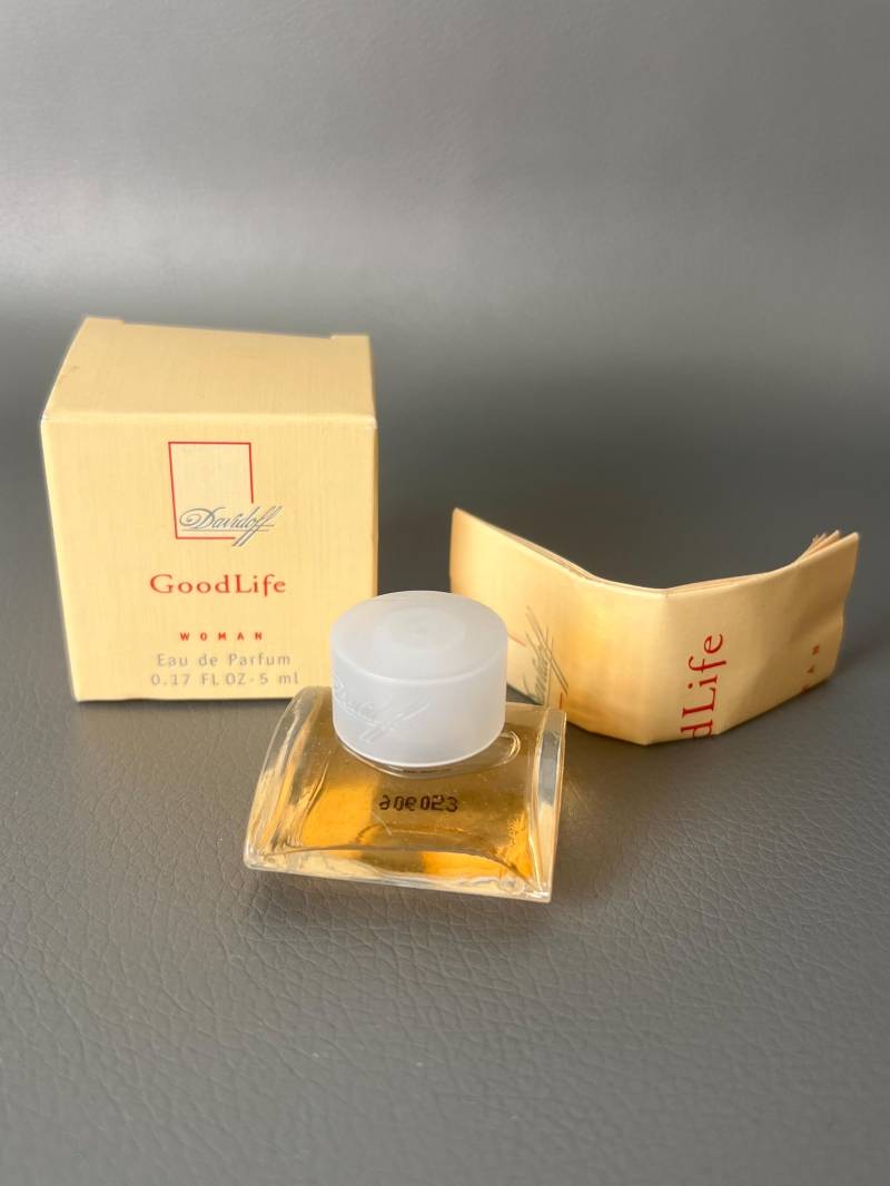 Sammlerminiatur Von Davidoff Good Life Woman Parfum 1990Er Jahre Eau De 5 Ml von Etsy - NostalgiaBoutiqueR