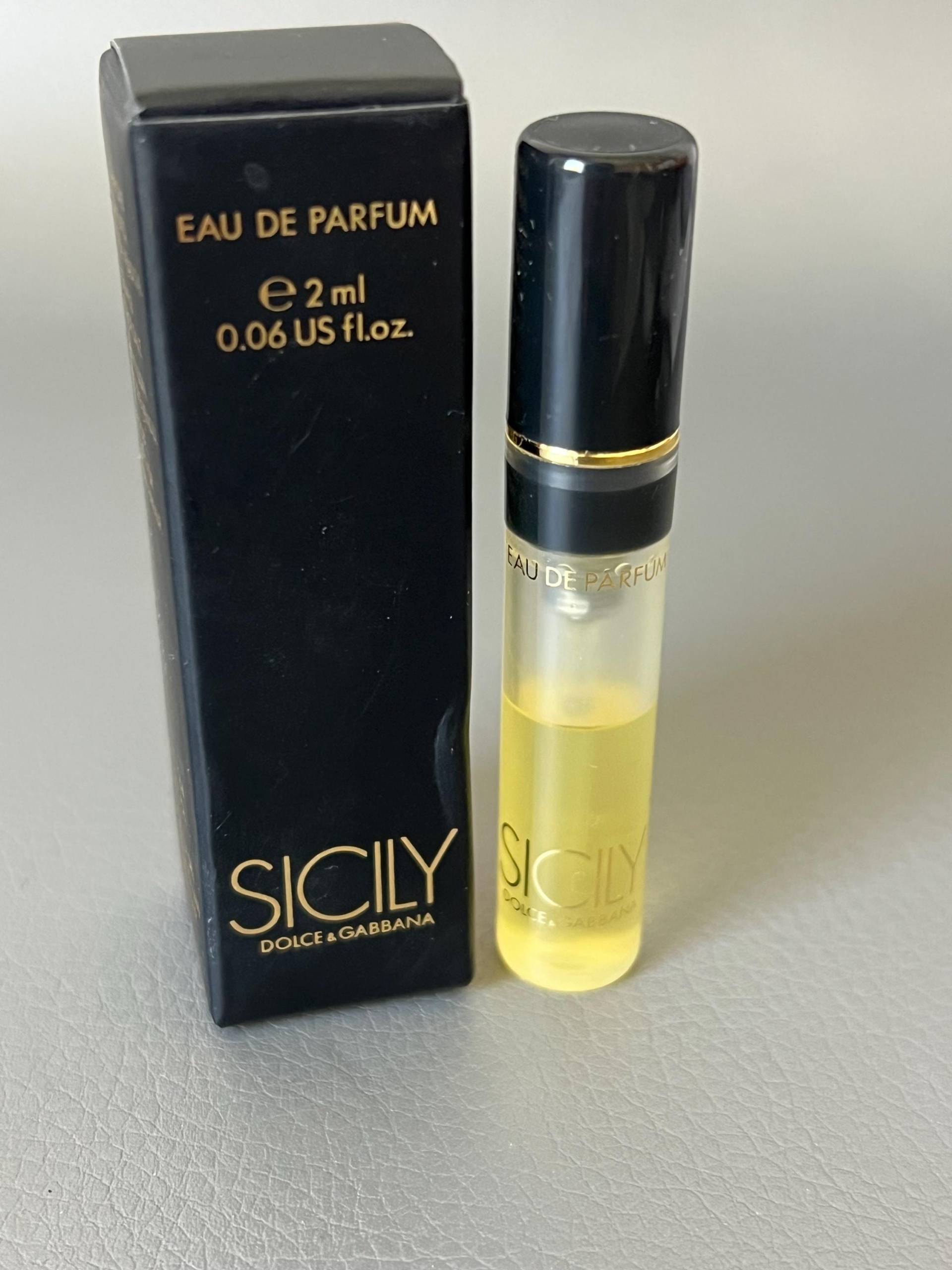 Sizilien Damenparfüm Von Dolce & Gabbana Miniatur 2 Ml Sizilien Damenparfüm Von Dolce & Gabbana Miniatur 2 Ml von Etsy - NostalgiaBoutiqueR