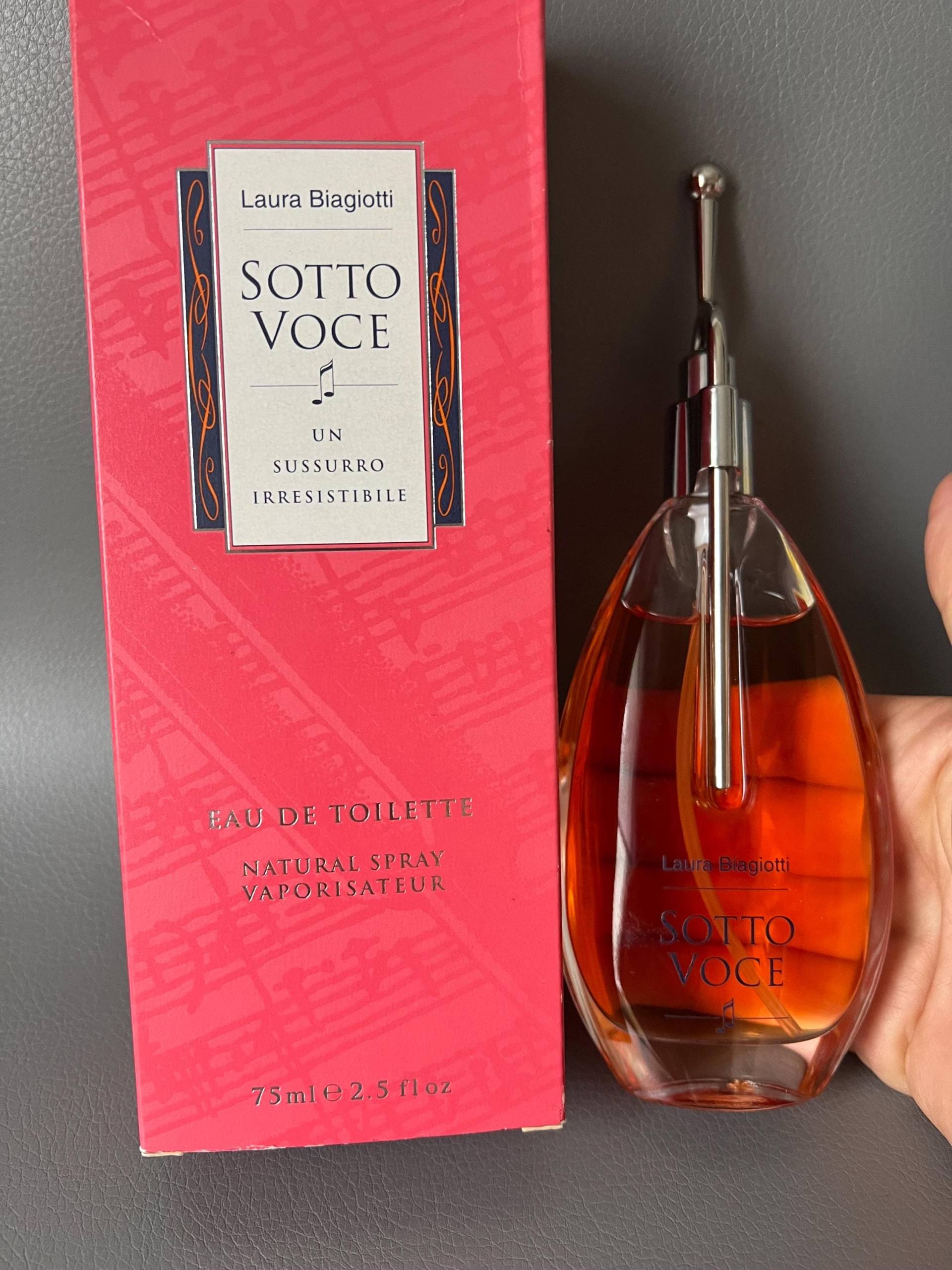 Sotto Voce Von Laura Biagiotti 75 Ml Eau De Toilette Vintage Spray von Etsy - NostalgiaBoutiqueR
