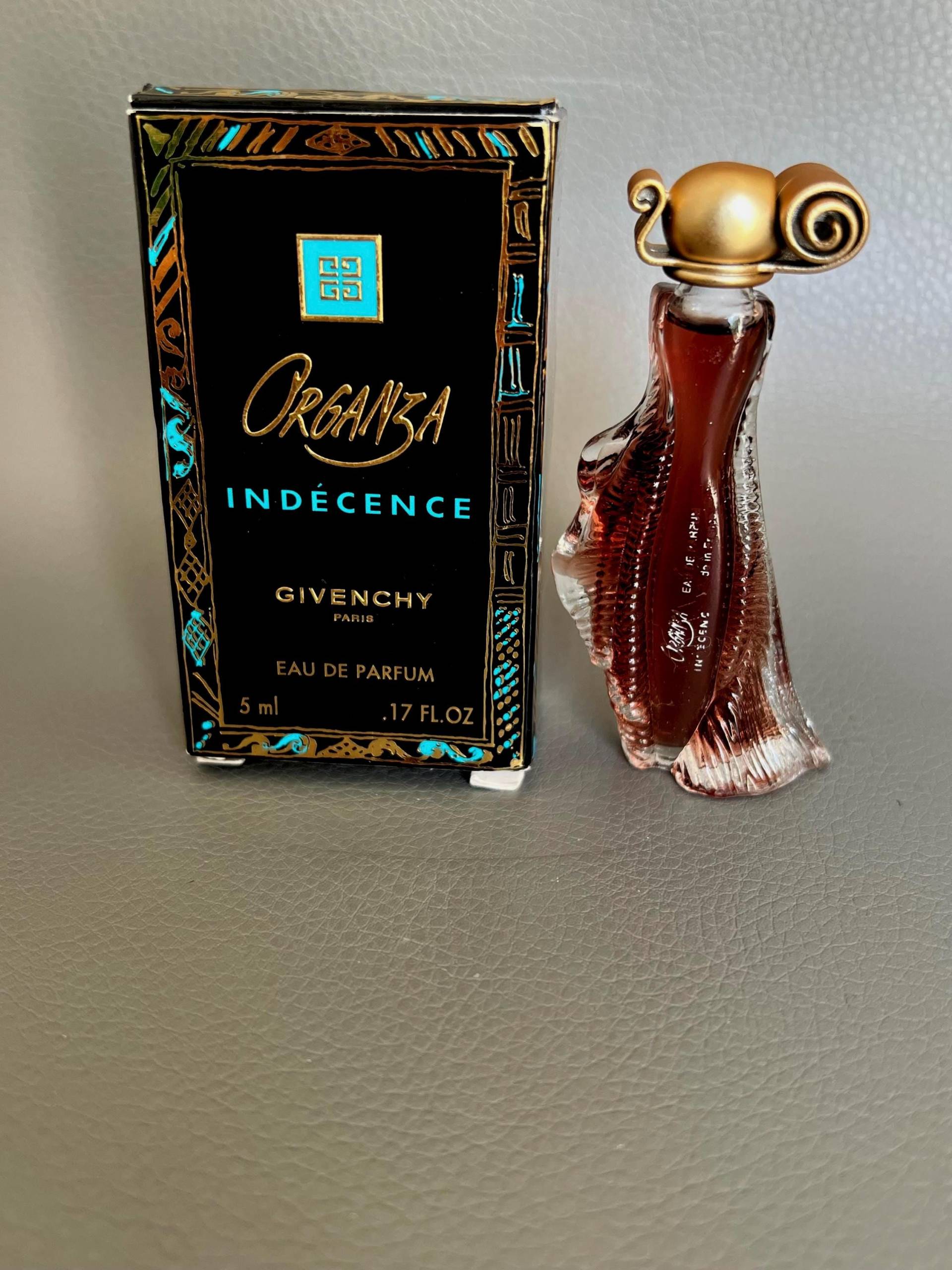 Vintage Miniatur Zartes Gegebenes 5 Ml Eau De Parfum Organza Indeence von Etsy - NostalgiaBoutiqueR