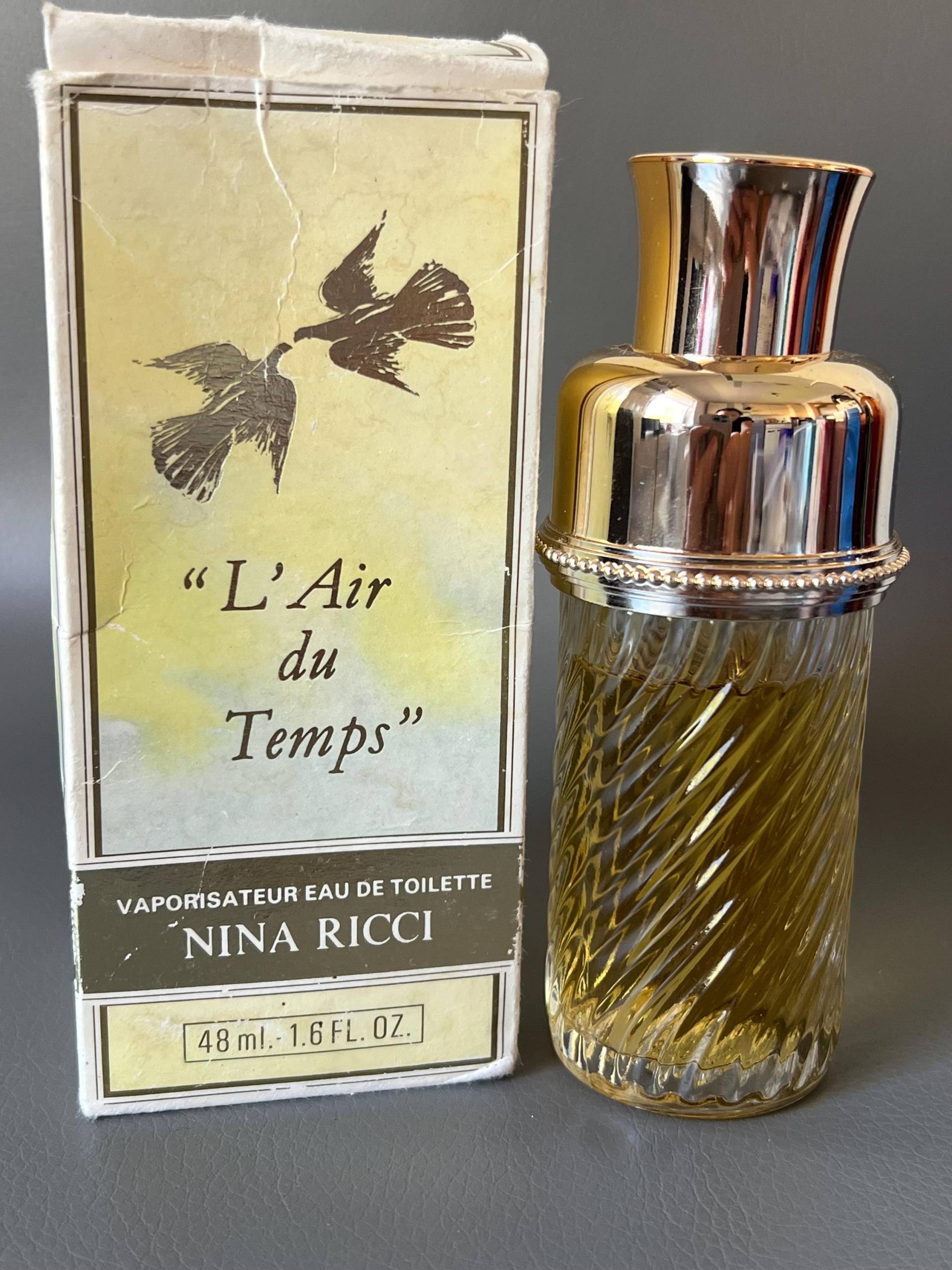 Vintage Nina Ricci L'air Du Temps Eau De Toilette 48 Ml von Etsy - NostalgiaBoutiqueR