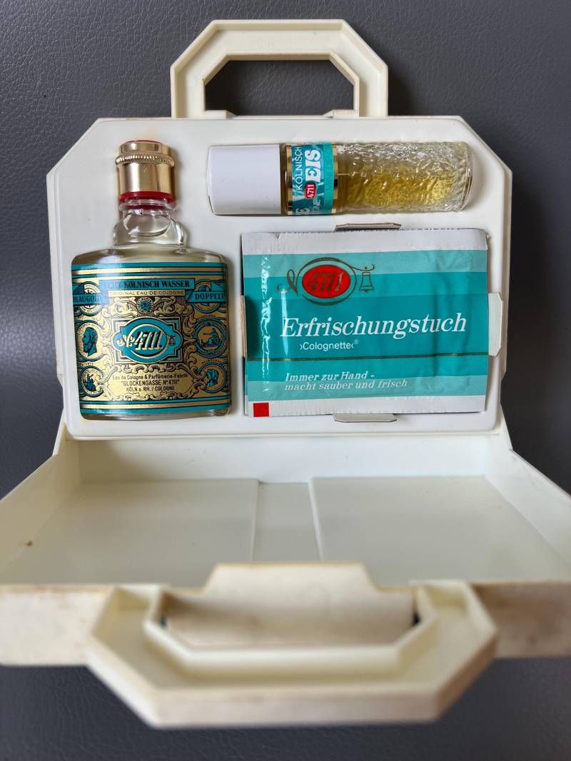 Vintage Reiseset 4711 Kölnisch Wasser, Eis Köln Dip-On, Erfrischungstuch von Etsy - NostalgiaBoutiqueR