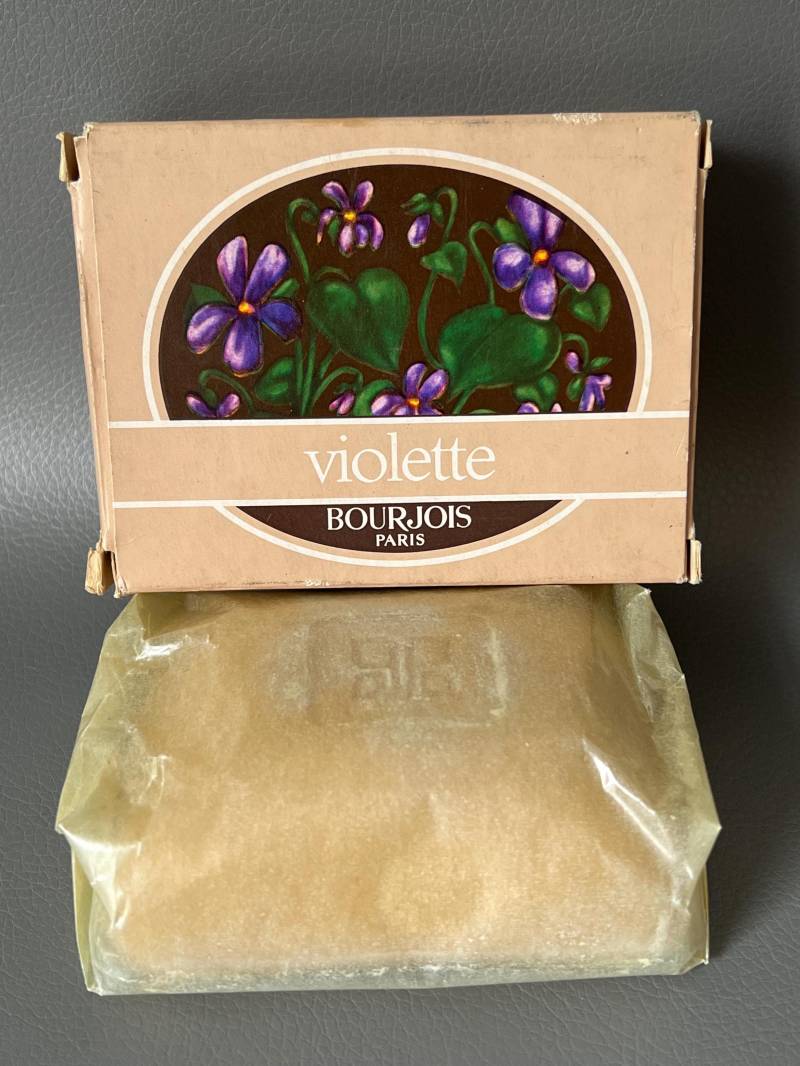 Vintage Seife Bourjois Paris Violette 170 G Selten von Etsy - NostalgiaBoutiqueR