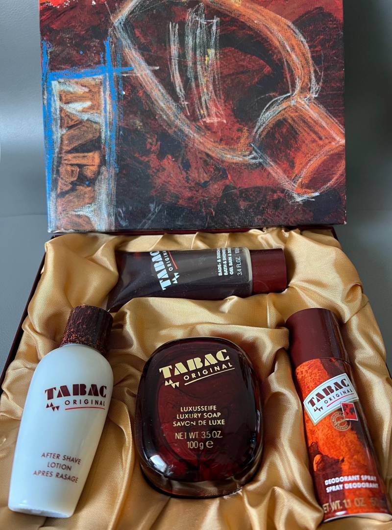 Vintage Tabac Original After Shave Lotion, Seife, Gel, Deodorant Set von Etsy - NostalgiaBoutiqueR