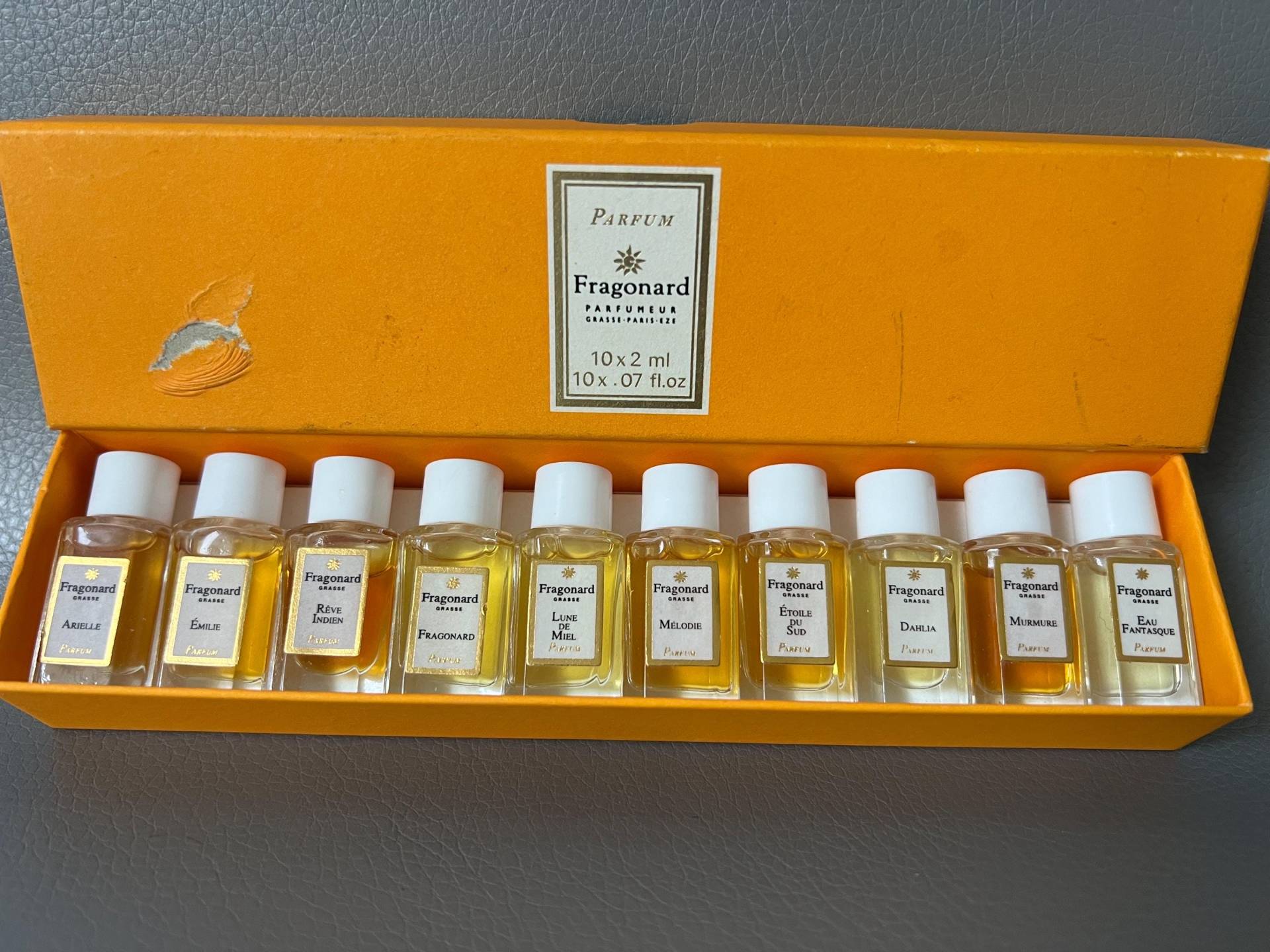 Womens Fragonard Perfume Parfum 10 X 2 Ml Flaschen von Etsy - NostalgiaBoutiqueR