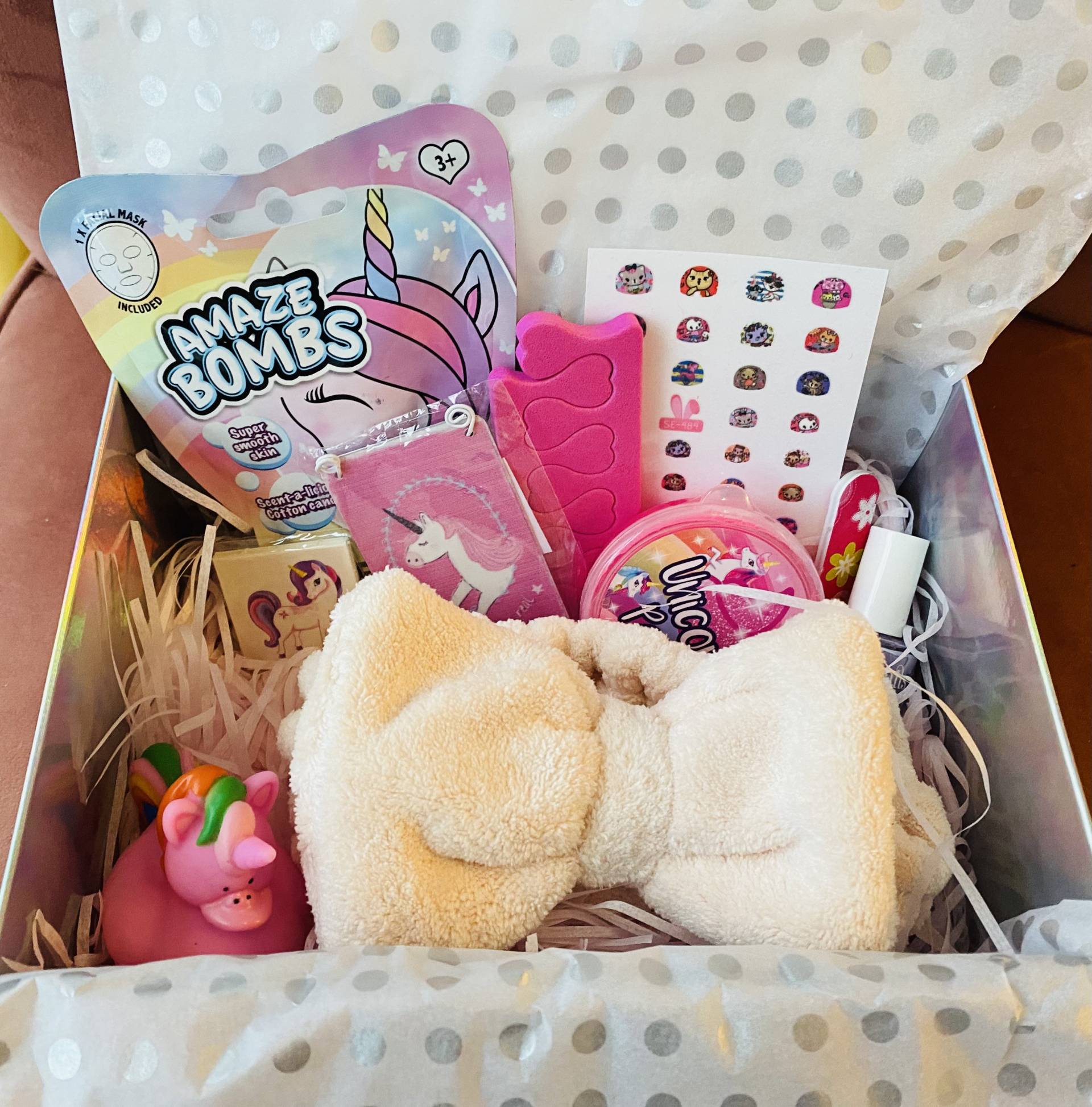 Girls Pamper Spa-Box Geschenk in Luxuriöser Personalisierter Präsentationsbox. Tolles Geburtstagsgeschenk Oder Leckerei Kann Direkt Mit Einer von Etsy - NotJustPartyBags