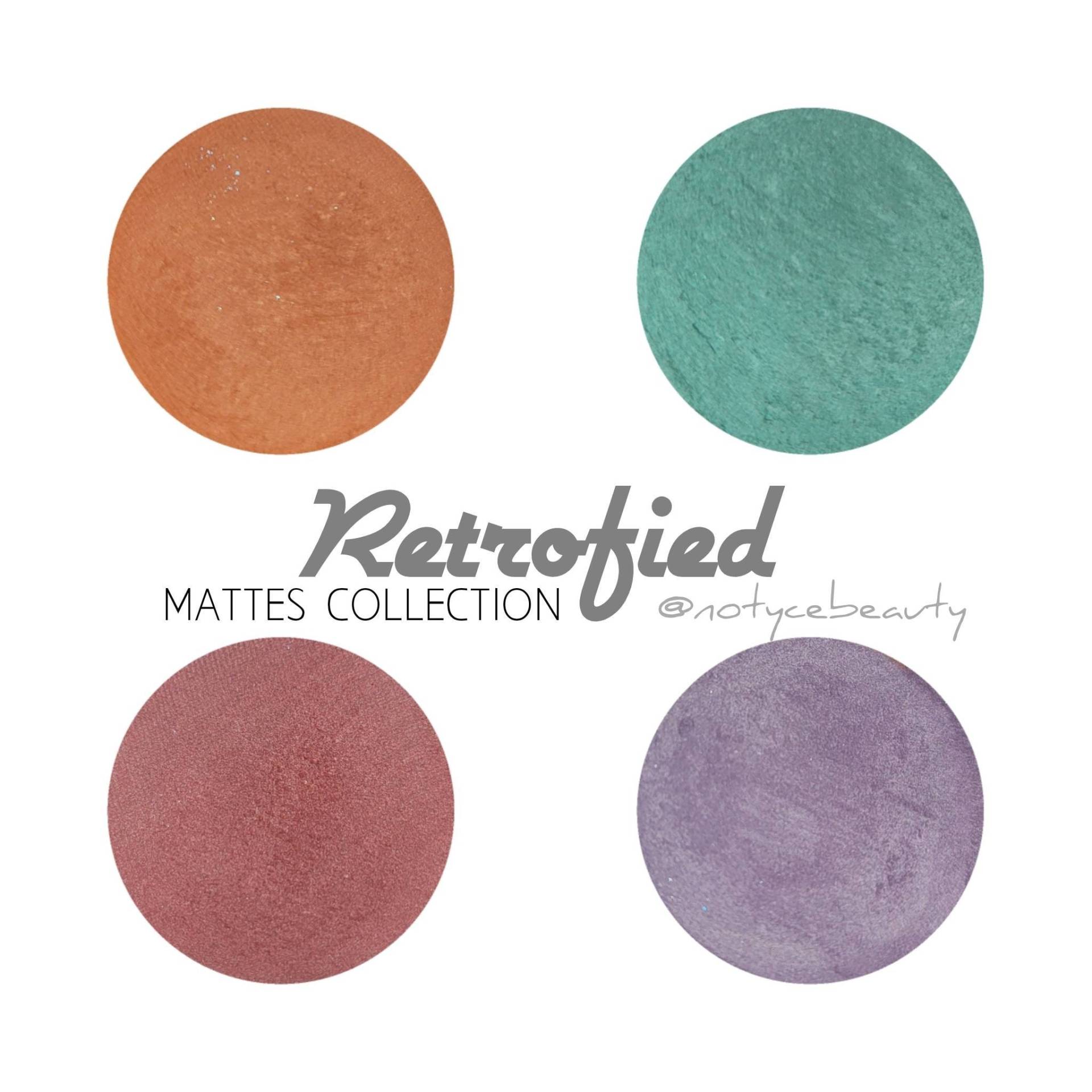 Retrofied Collection Bundle Mattes Lidschatten in Sanften Pastellfarben, 26 Mm von Etsy - Notycebeauty