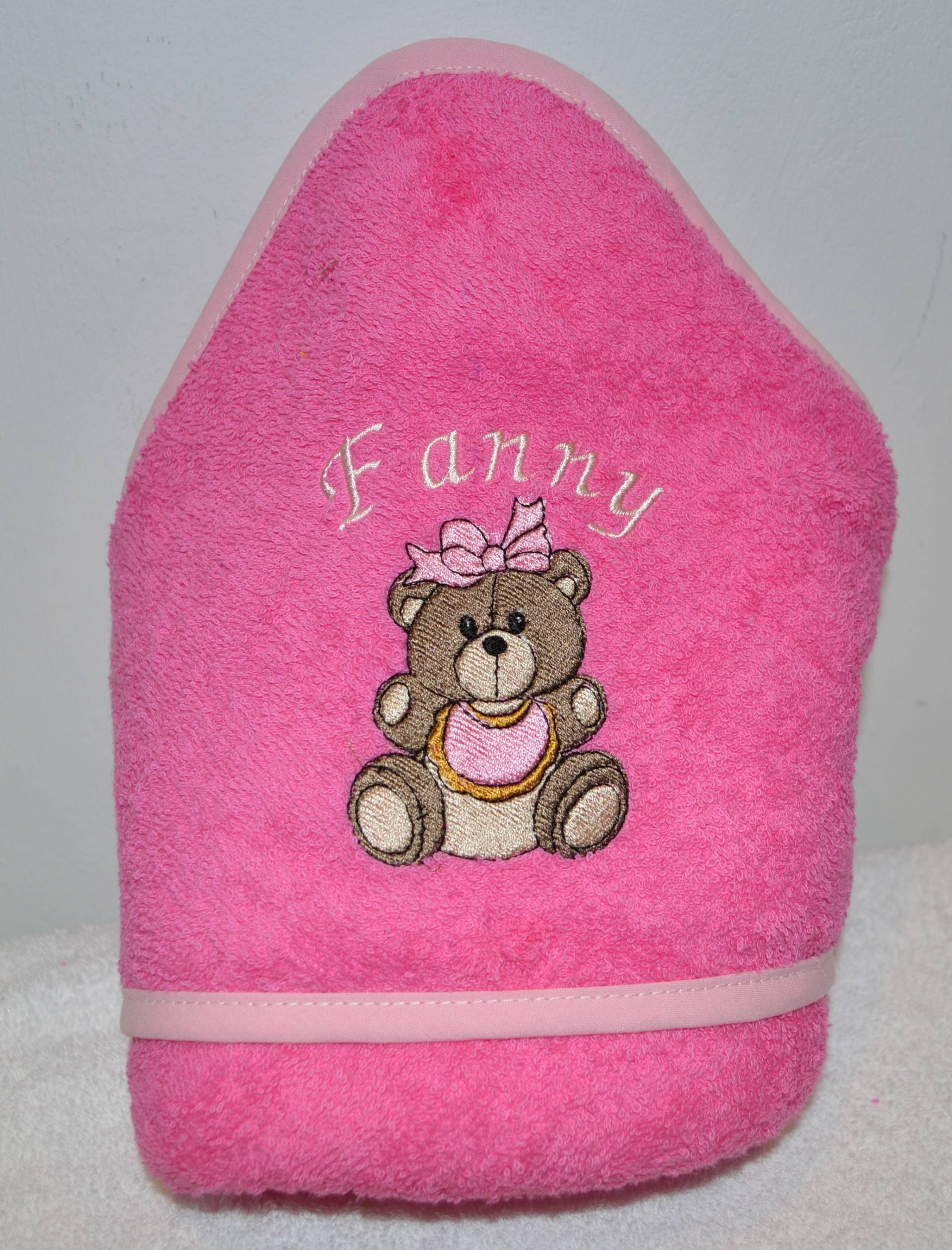 Baby Kapuzentuch "Kleiner Teddy2" Baby Kapuzentuch "Kleiner Teddy2" von Etsy - Nowodesign
