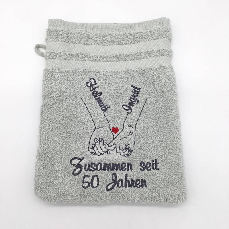 Waschlappen Personalisiert, Bestickt, Jahrestag, Valentinstag von Etsy - NstyleFashion