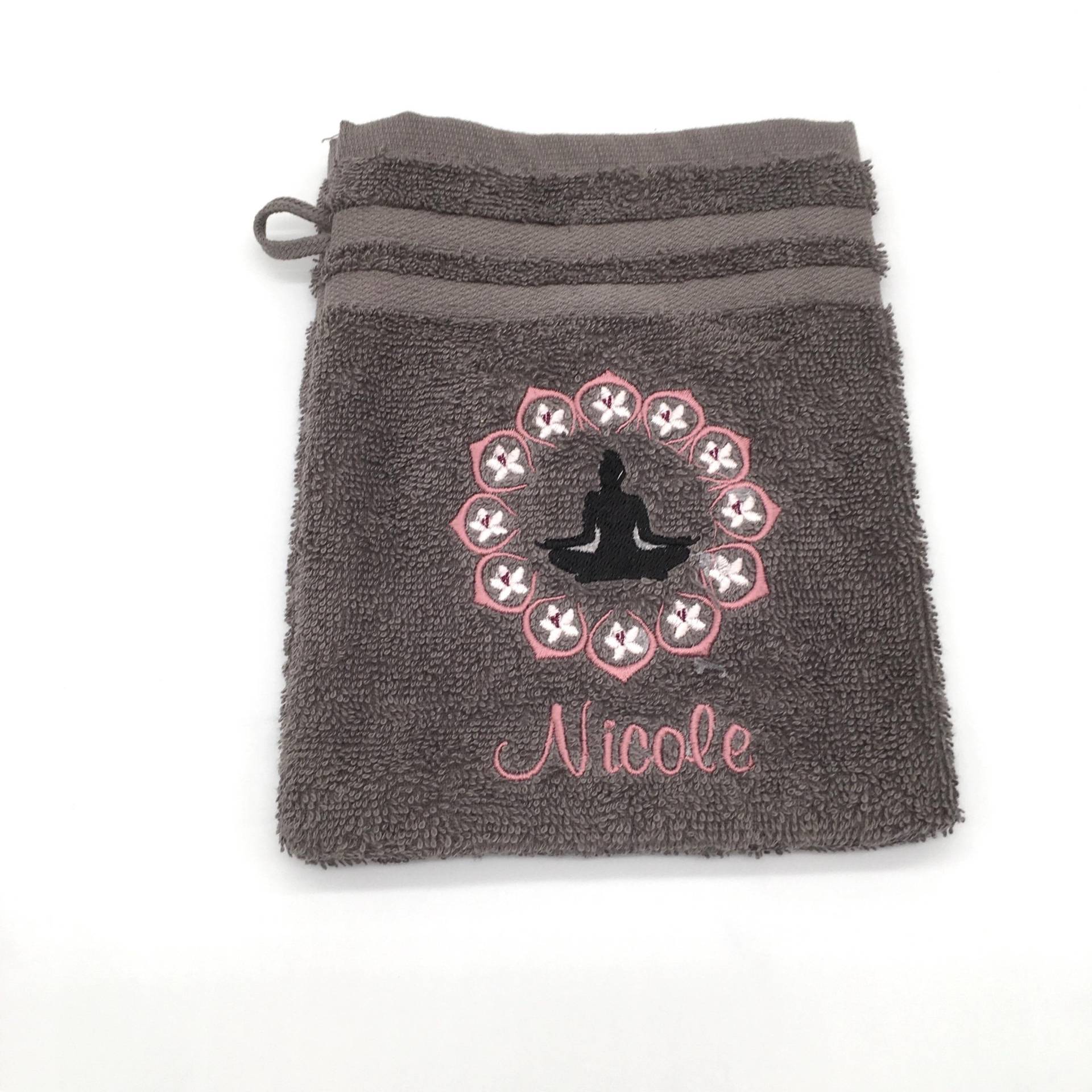 Waschlappen Personalisiert, Bestickt, Wellness, Yoga von Etsy - NstyleFashion