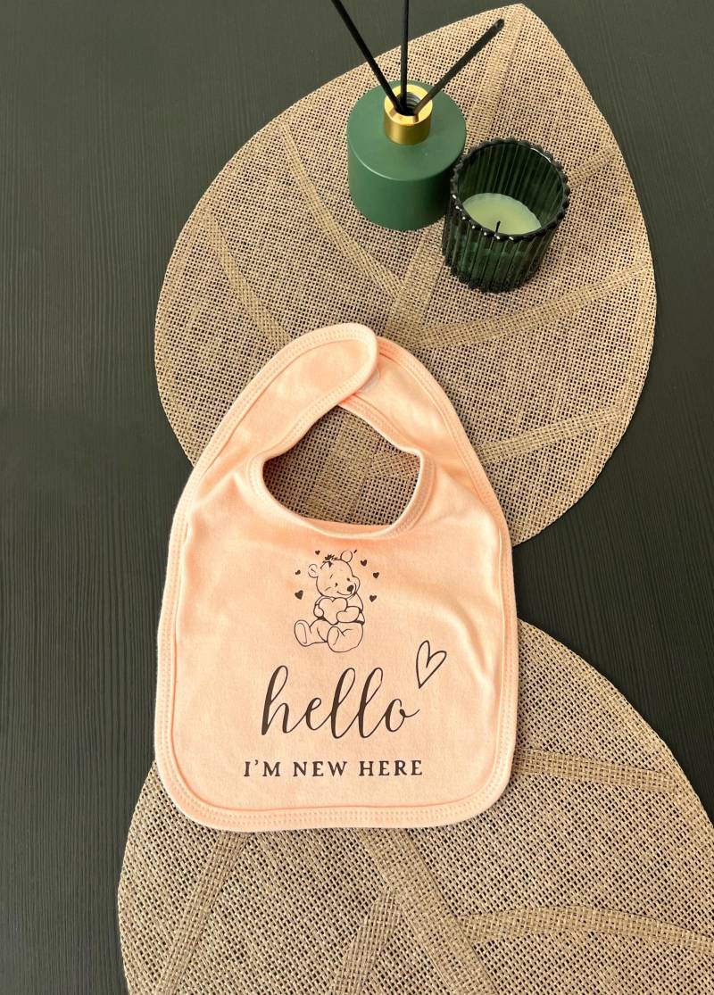 Personalisiertes Baby-Lätzchen, Mit Name Oder Spruch, Geschenk Zur Geburt, Handmade von Etsy - Nurdesayn