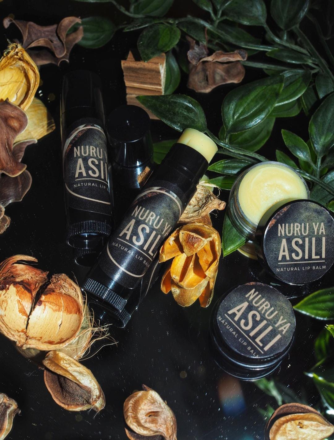 Lip Balm "Moringa Meets Macadama" Mit Leichtem "Pumpkin Spice" Duft - 100% Natural von Etsy - NuruYaAsili