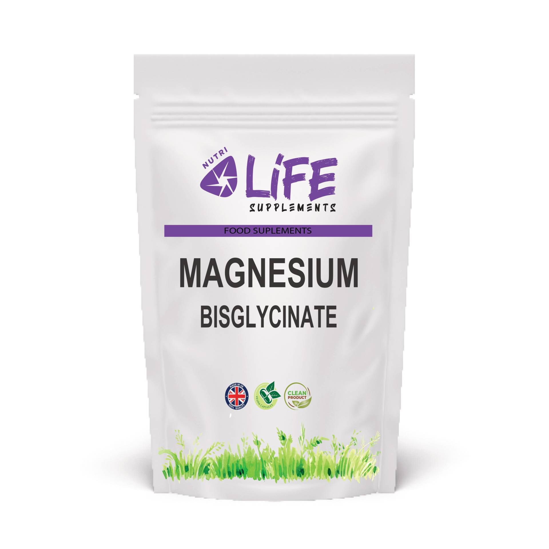 Magnesium Bisglycinat 650 Mg Saubere Echte Vegan Kapseln Hoch Resorbierbare Nahrungsergänzung von Etsy - NutriLifeSupplements