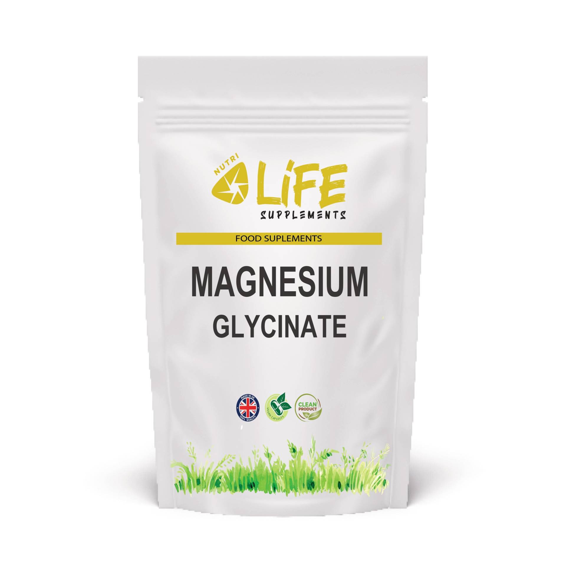 Magnesium Glycinate 650 Mg Sauber Echtes Ergänzung Vegan Kapseln Starke Wirksame Formel von Etsy - NutriLifeSupplements