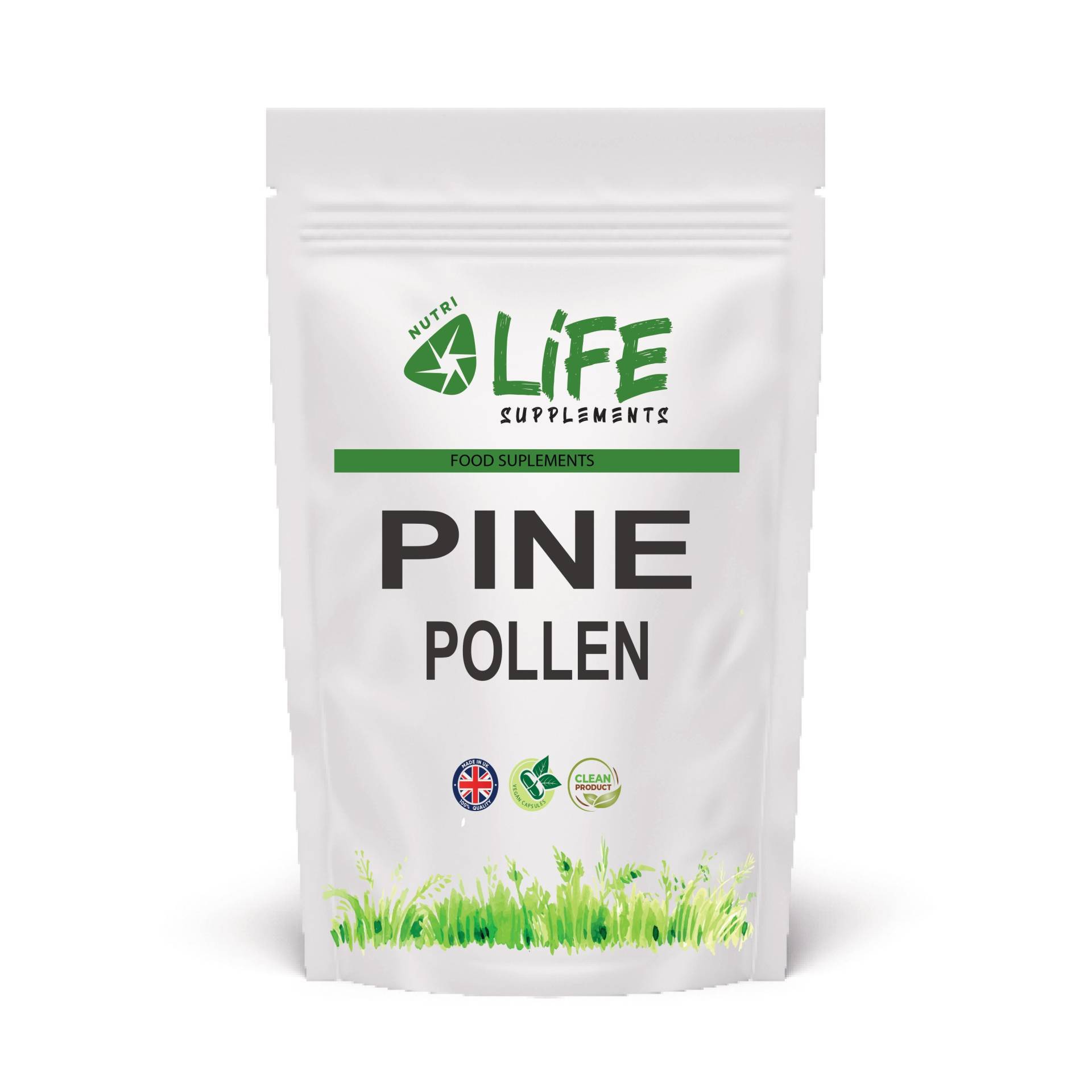 Pine Pollen Extract 450 Mg Natürliche Saubere Starke Wirksame Ergänzungen von Etsy - NutriLifeSupplements