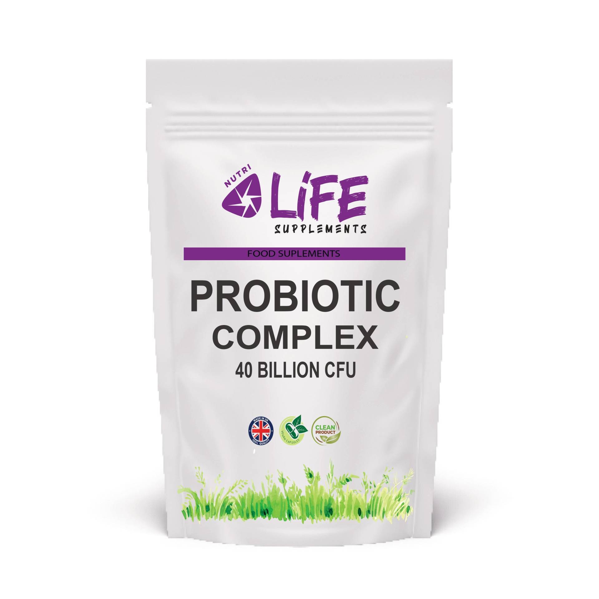 Probiotika-Komplex 40 Milliarden Kbe 15 Aktive Bakterienstämme Großbritanniens Beste Vegane Kapseln Unterstützen Die Verdauungsergänzung von Etsy - NutriLifeSupplements
