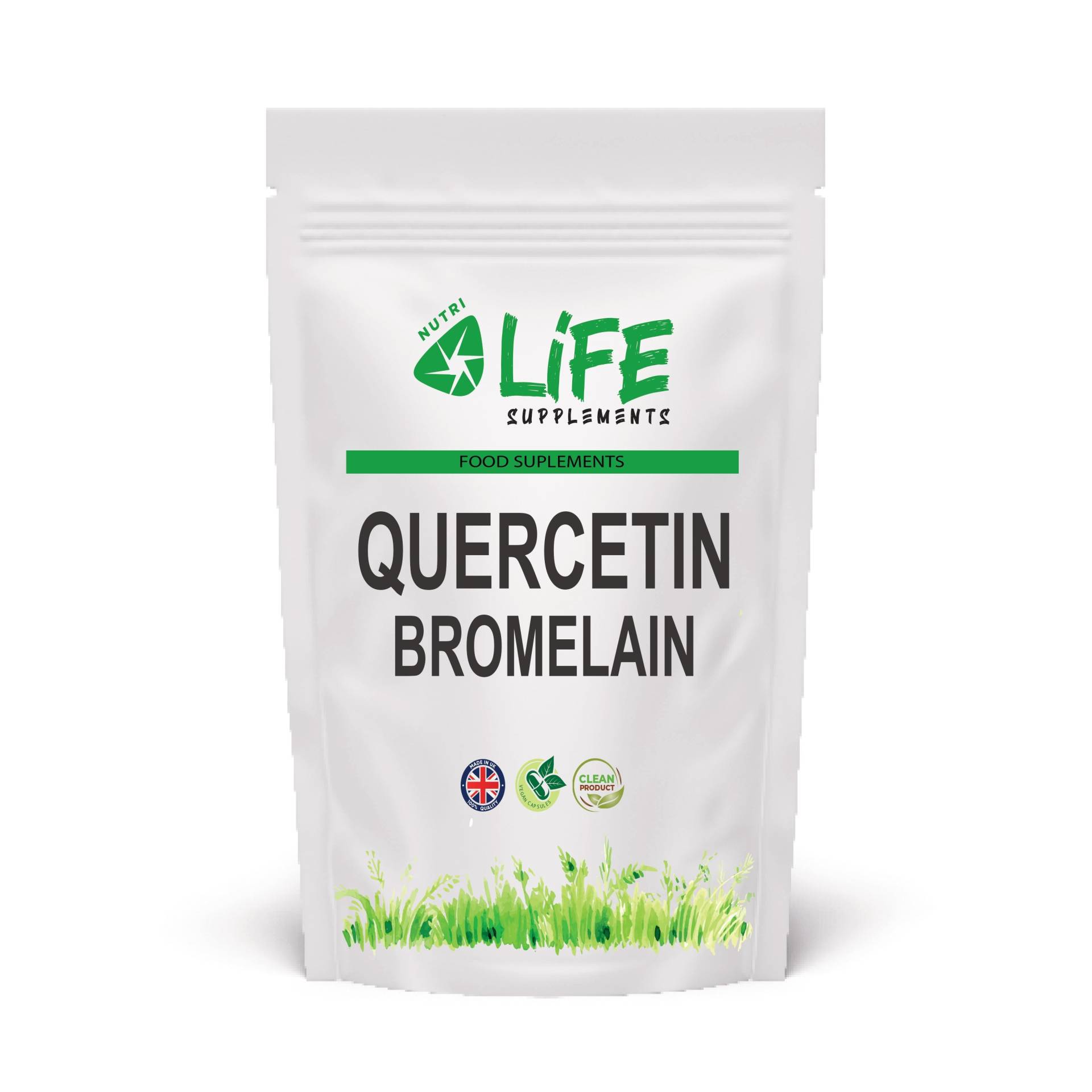 Quercetin Bromelain 500Mg Uk Natürliche Starke Wirksame Formel Vegan Kapseln Ergänzung von Etsy - NutriLifeSupplements