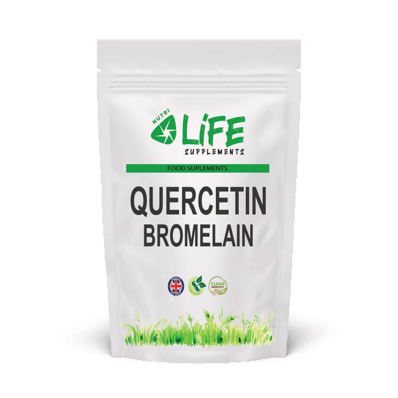 Quercetin Bromelain 500 Mg Natürliche Starke Wirkungsformel Vegan Kapseln Ergänzung von Etsy - NutriLifeSupplements