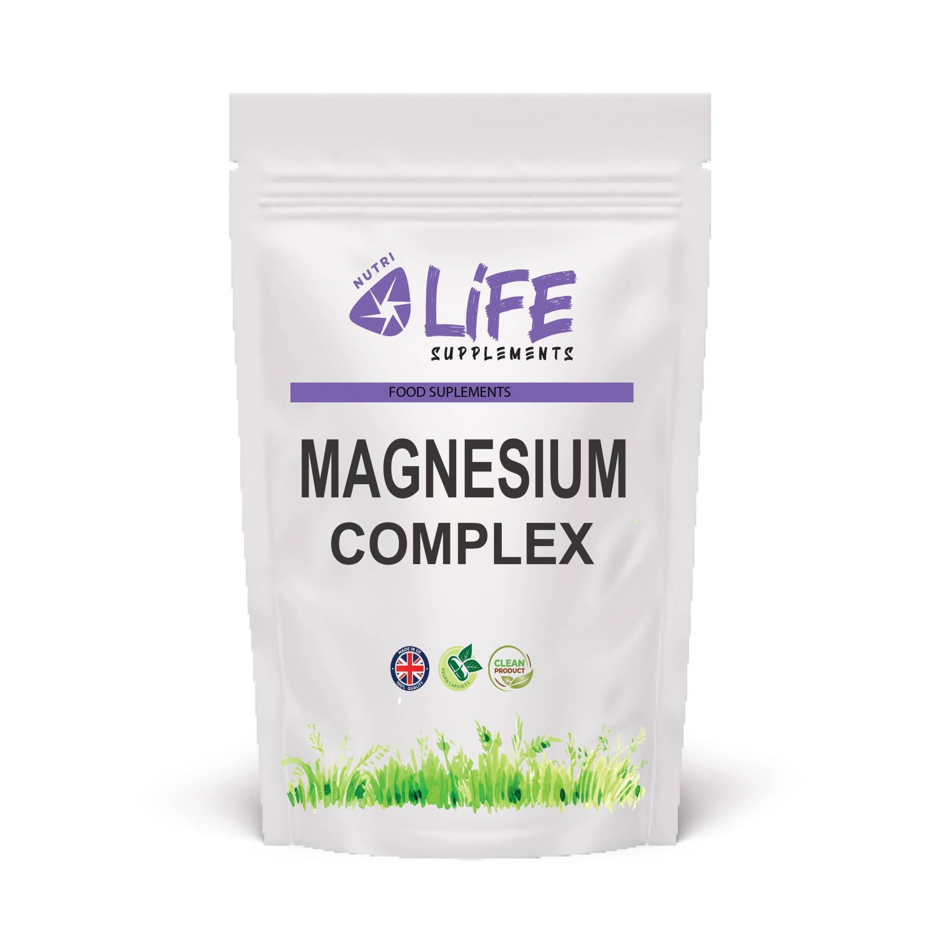 Sauberer Echter Magnesiumkomplex 560Mg Magnesiumcitrat Zink Vitamind3 Vitamin B6 Starke & Effektive Formel Ergänzung von Etsy - NutriLifeSupplements