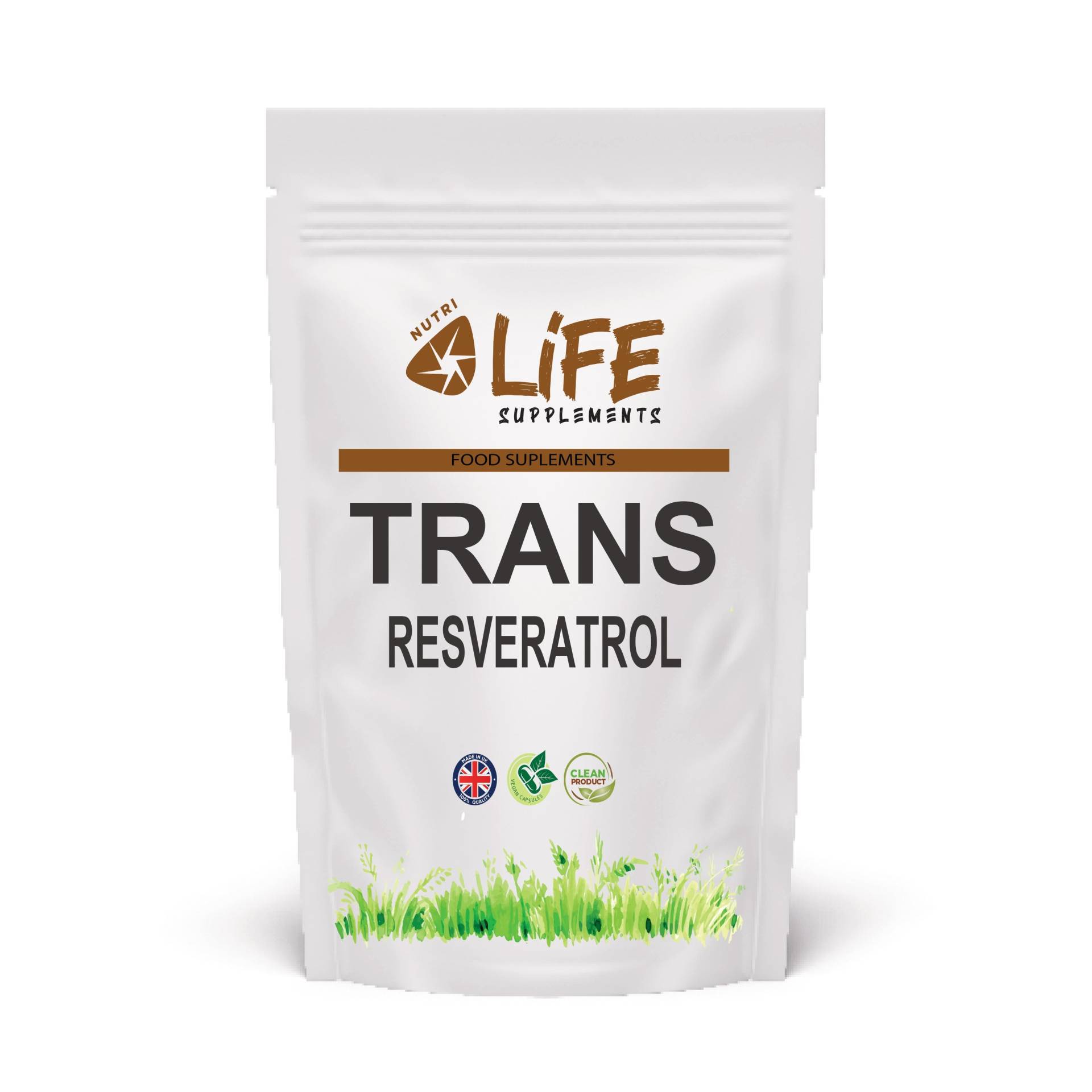 Trans Resveratrol 450 Mg Vegane Kapseln - 100 % Natürliches, Hoch Absorbierbares Antioxidans-Ergänzungsmittel von Etsy - NutriLifeSupplements