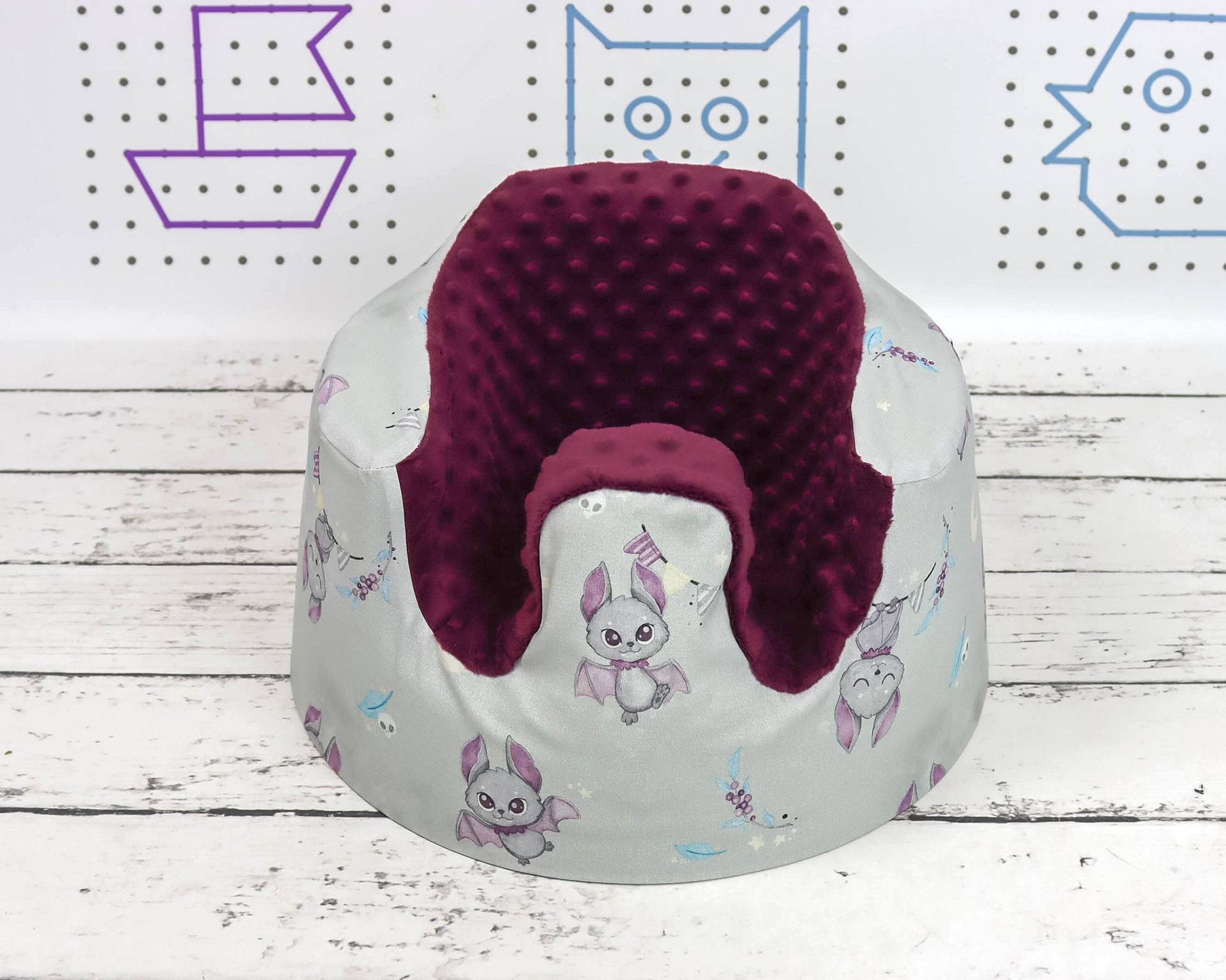 Graue Baby Sitzpatsche Bumbo Sitzauflage, Niedliche Vampir Bats Sitzbezüge | Neu Graue Baby Sitzpatsche Bumbo Sitzauflage, Niedliche Vampir Bats Sitzbezüge | Neu von Etsy - NuvaArt