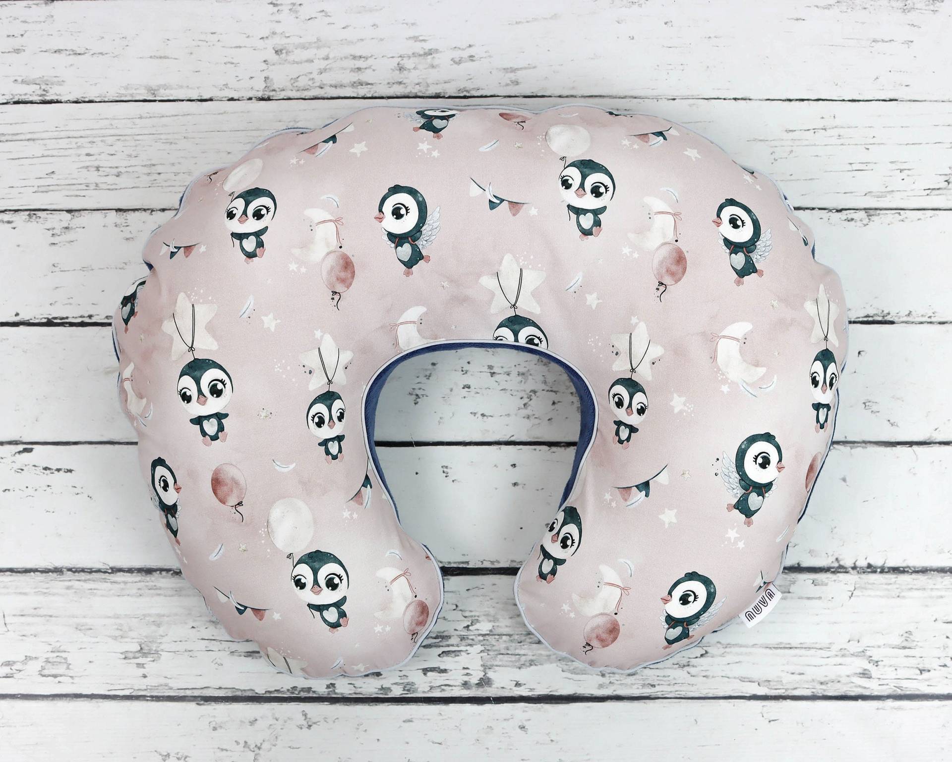 Rose Dream Pinguine Stillkissen, Süße Pinguine, Handgefertigte Baumwolle Und Minky-Bezug Mit Reißverschluss | Neu Rose Dream Pinguine Stillkissen, Süße Pinguine, Handgefertigte Baumwolle Und Minky-Bezug Mit Reißverschluss | Neu von Etsy - NuvaArt