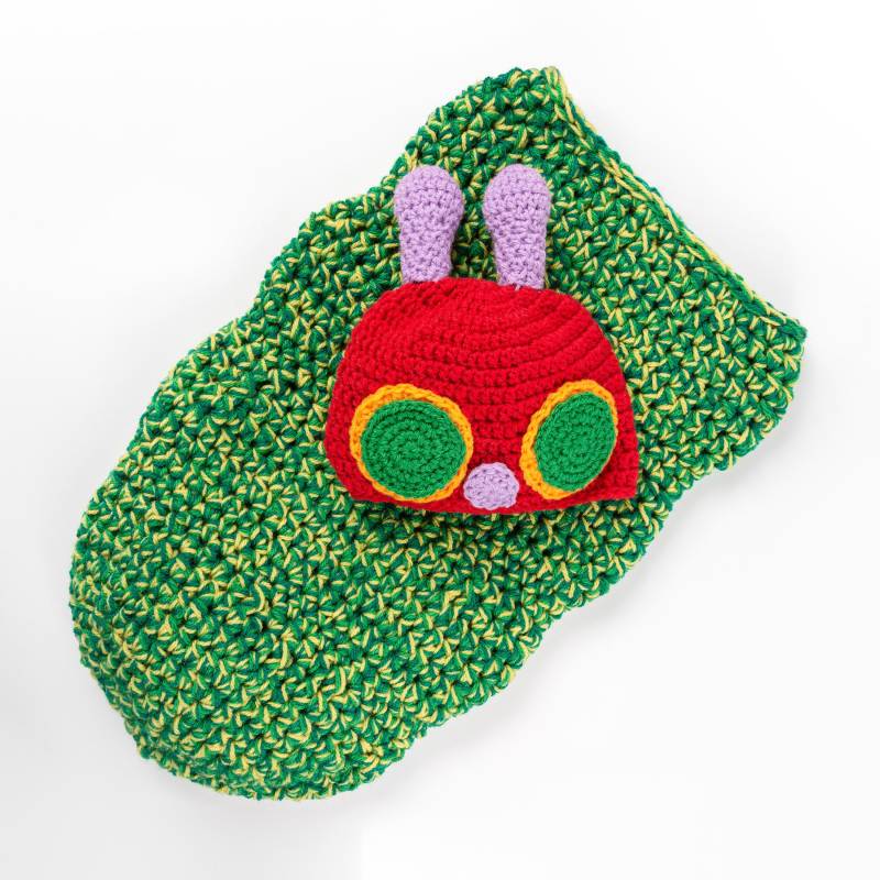 Sehr Hungrige Raupe Neugeborenen Cocoon Und Beanie Sehr Hungrige Raupe Neugeborenen Cocoon Und Beanie von Etsy - OCDKnots