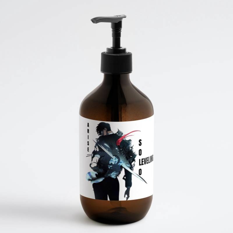 Solo Leveling Anime Haar & Körperwäsche | Natürliches Duschgel Für Männer Steh Auf Heldenfürsorge von Etsy - ONEMARKKcosmetics