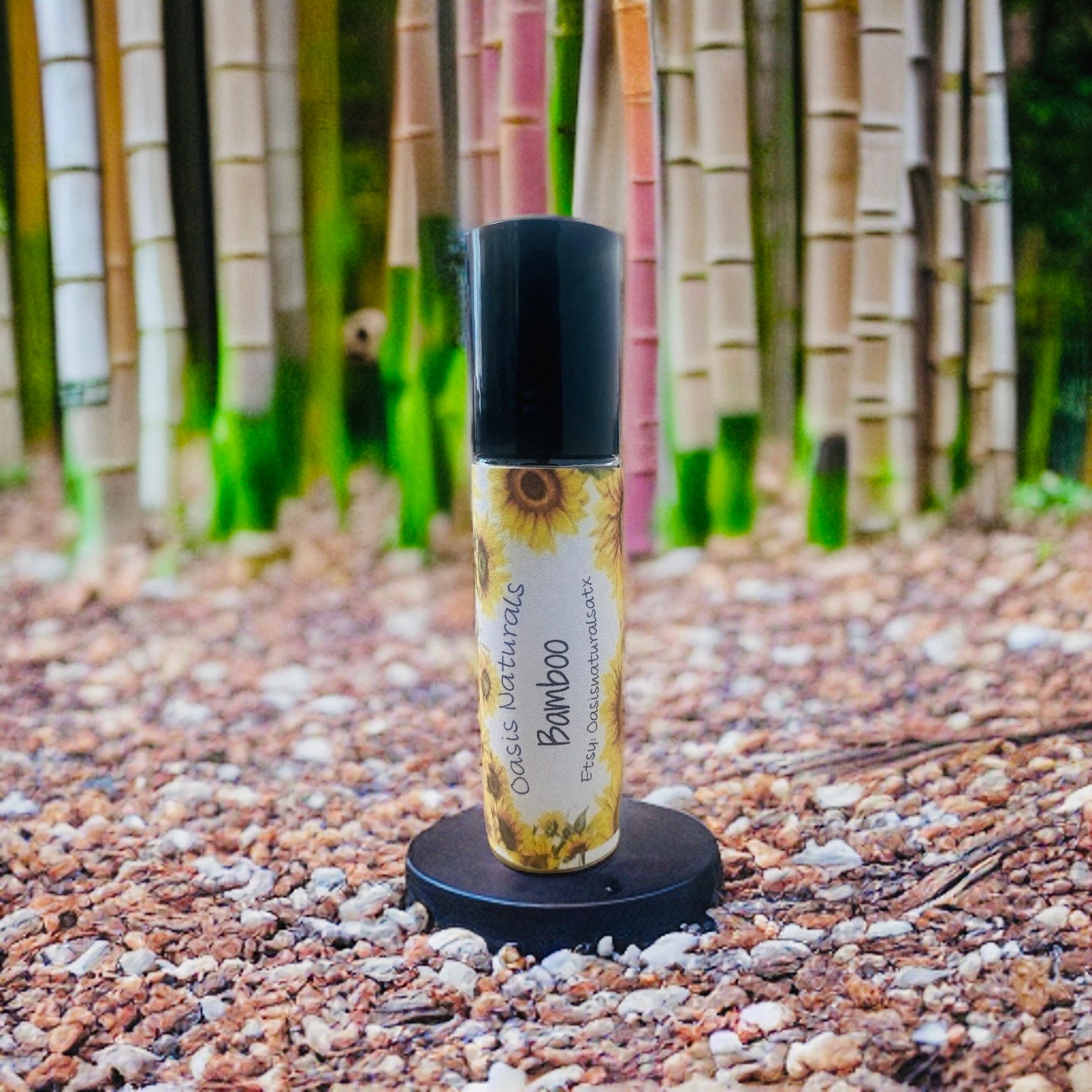Bambus Roll-On Parfümöl Sauberer Grüner Duft von Etsy - OasisNaturalsATX