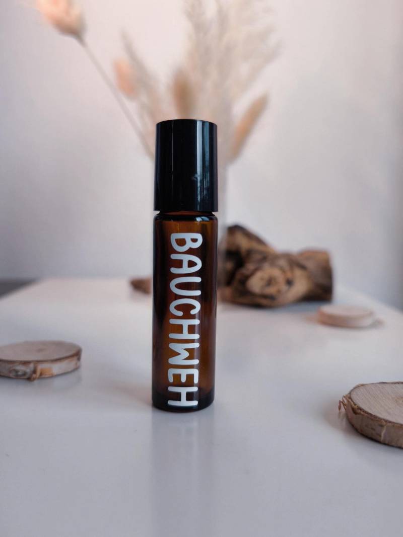 Beschrifteter Roll On - Bauchweh von Etsy - OelZauberShop