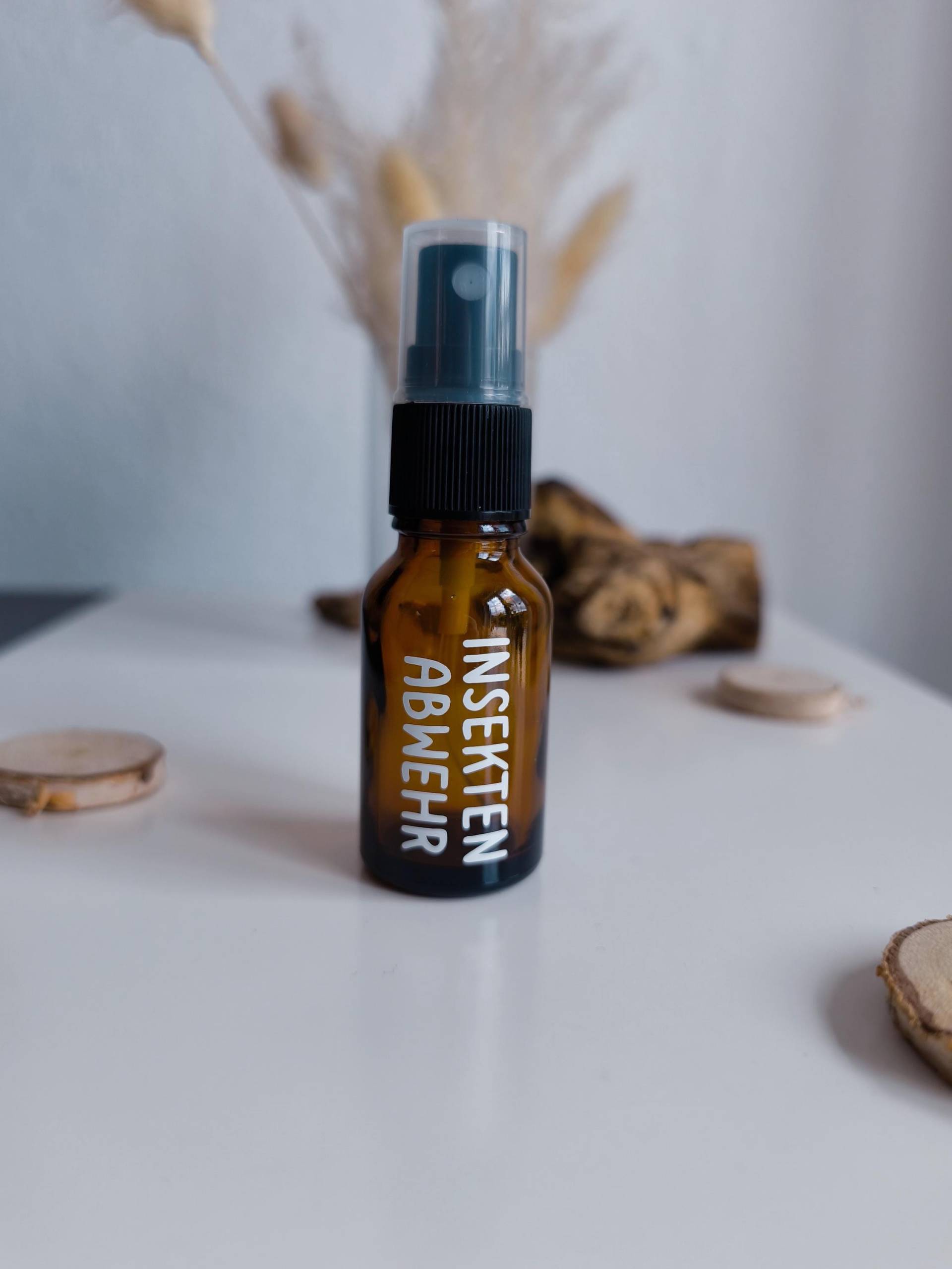 Beschriftete Sprühflasche - Insekten Abwehr | Ohne Inhalt von Etsy - OelZauberShop