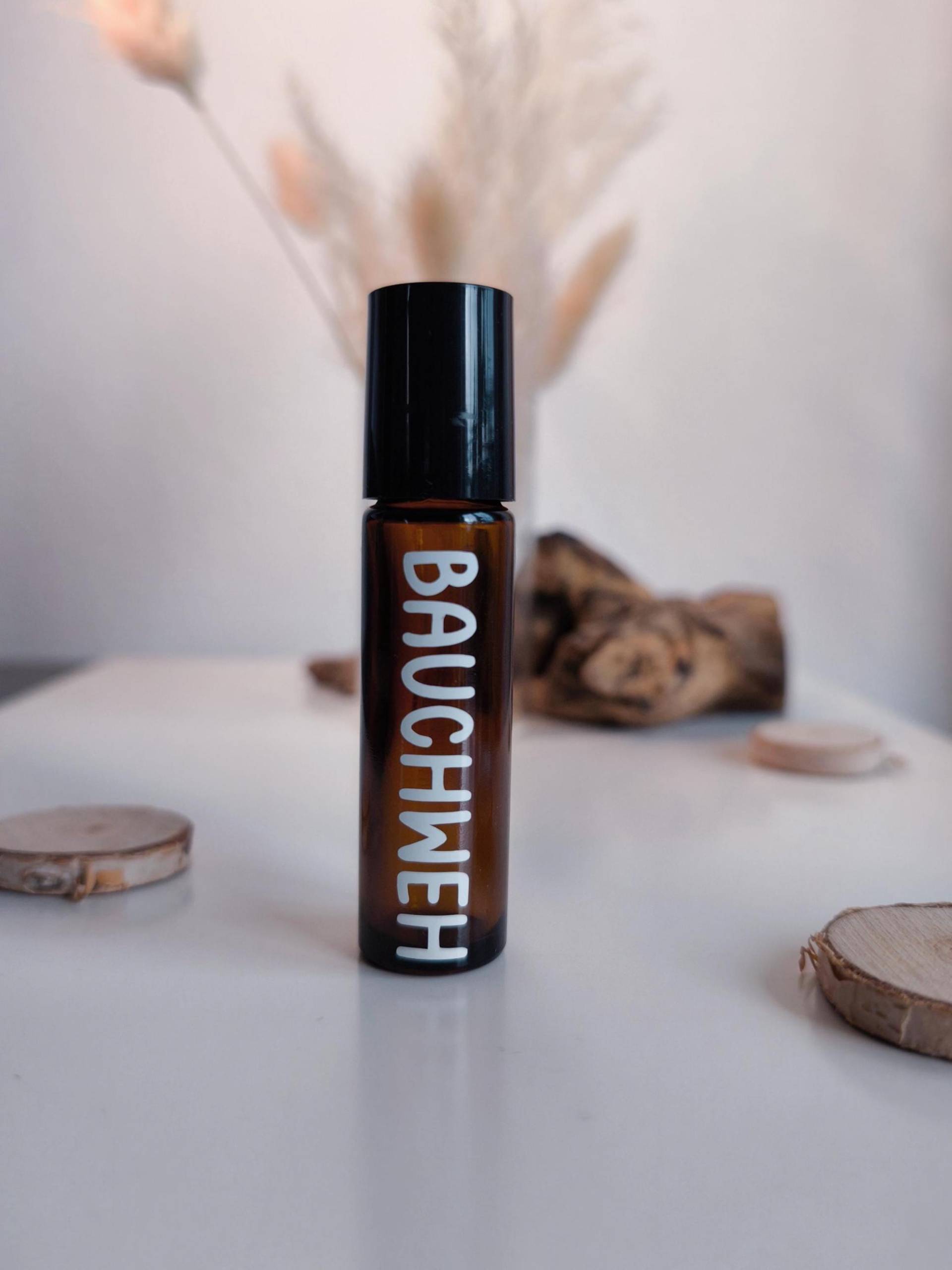 Beschrifteter Roll On - Bauchweh | Ohne Inhalt von Etsy - OelZauberShop